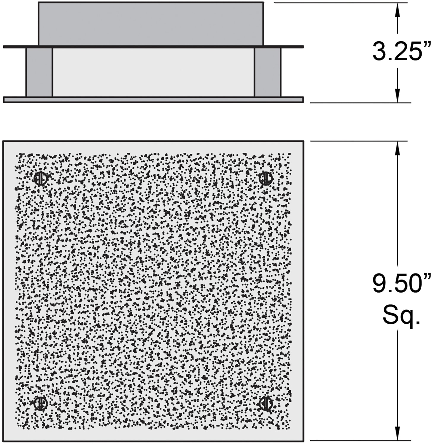 Access Lighting 50030-BS/FST flushmounts - View #2