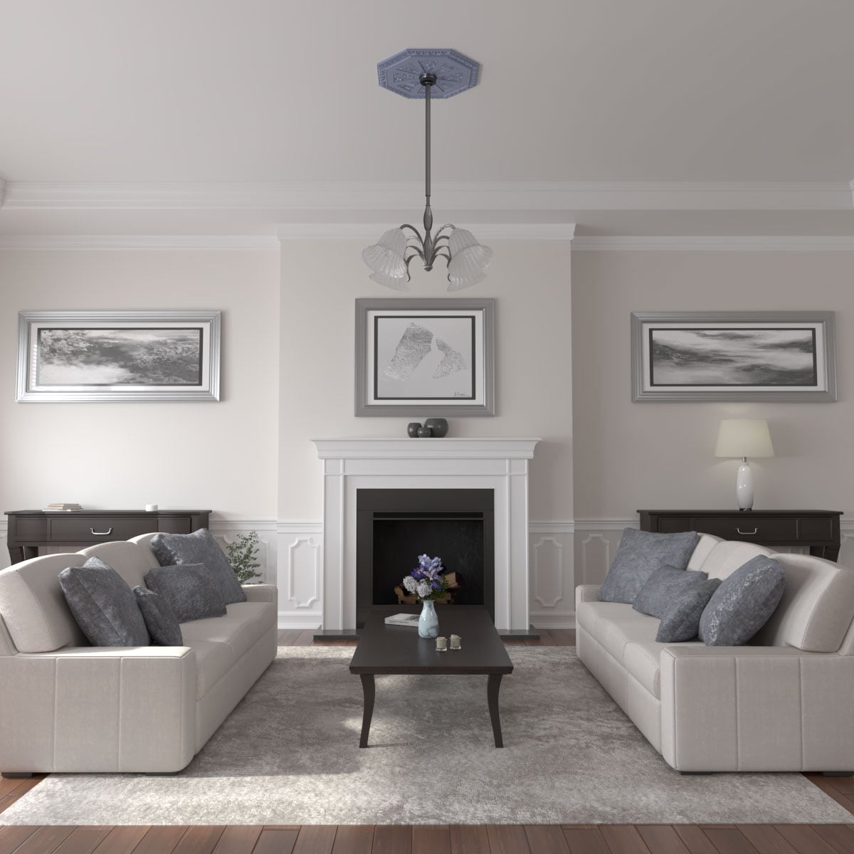 Ekena Millwork CM30SPAMC Ceiling-Medallions - View #4