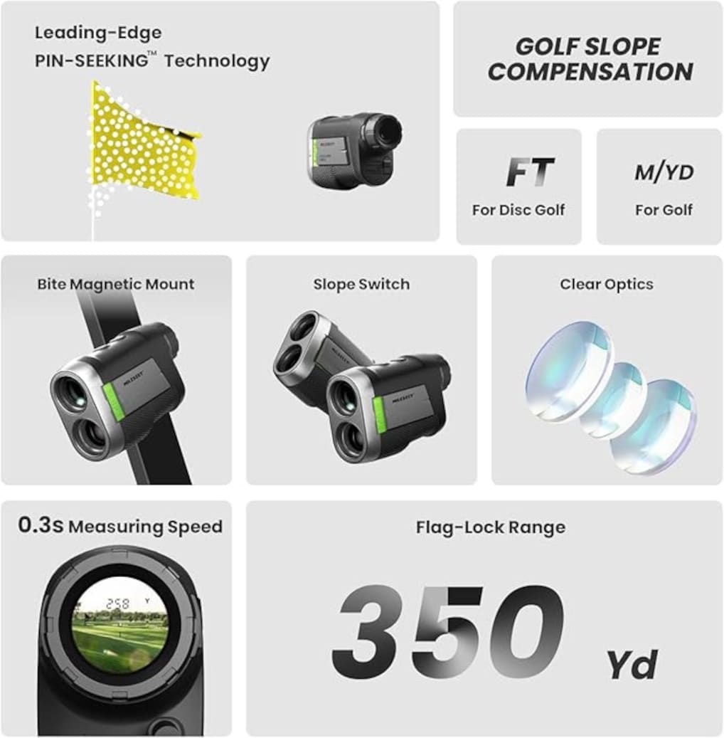 MILESEEY PF260 TOUR Golf-Gear - View #3