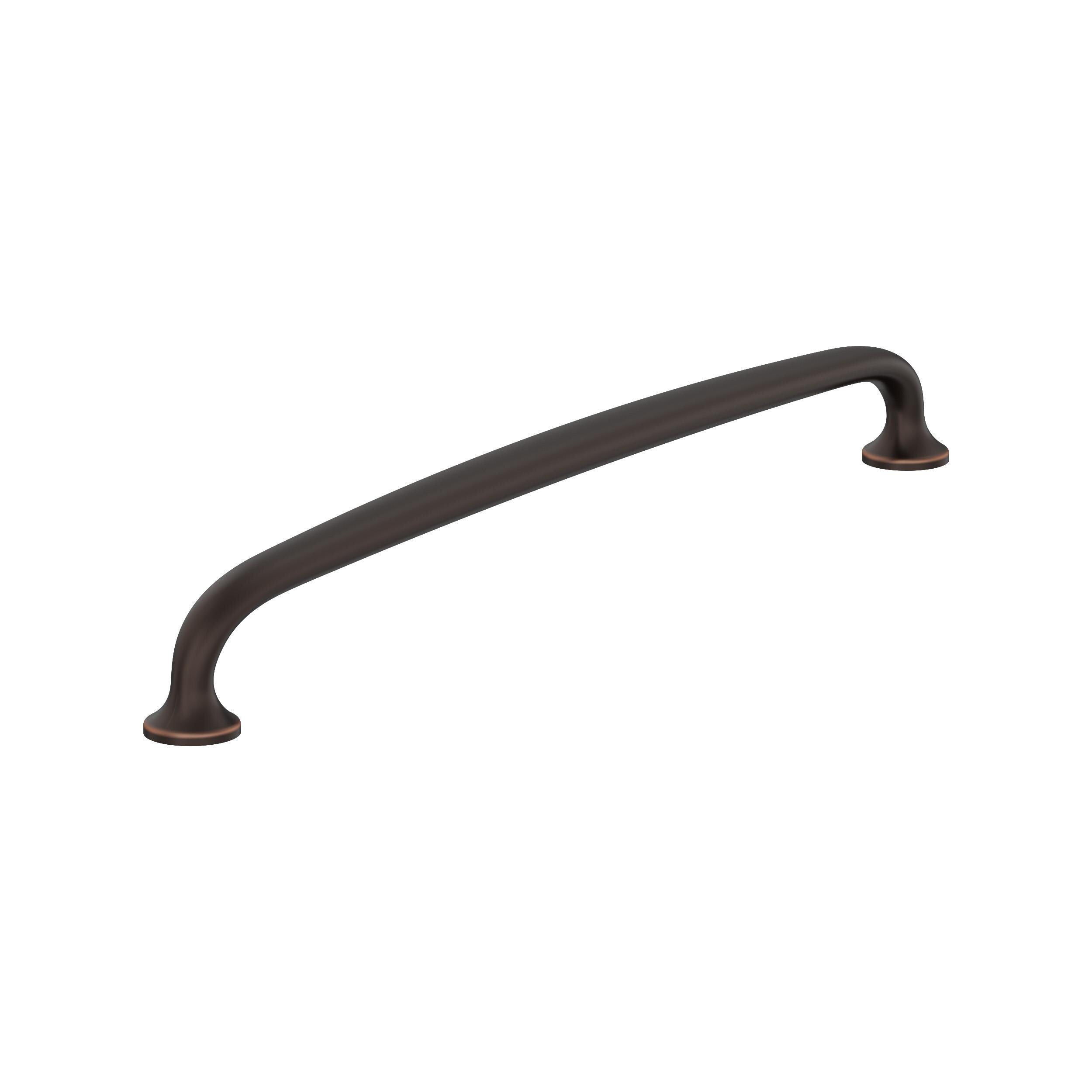 Amerock BP54056ORB Renown 18-in , 457mm Center to Center Oil Rubbed Bronze Arch Handle For Use on Appliances Drawer Pulls