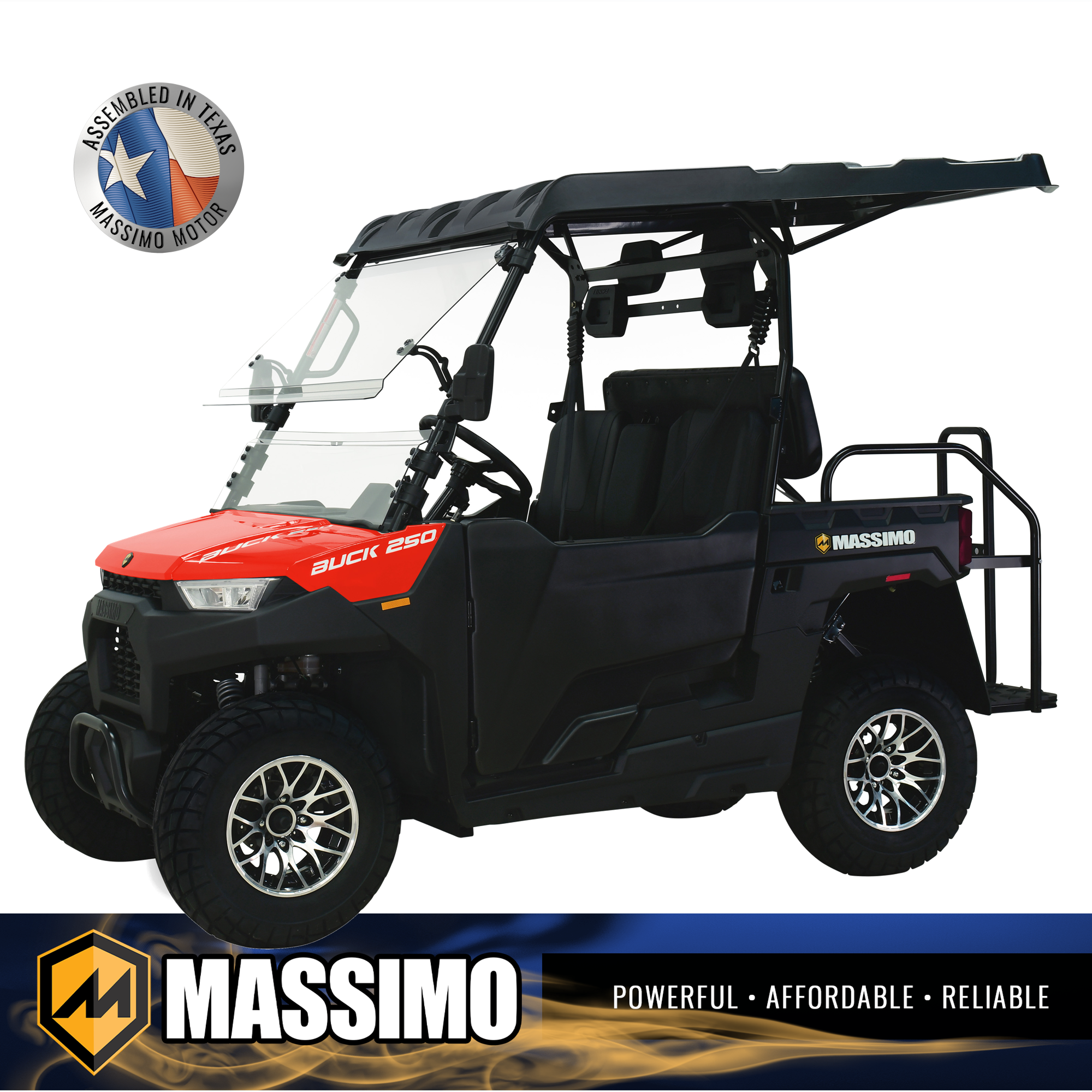 Massimo MM-BK250X-RD Buck 250X 2Wd 177Cc Utv