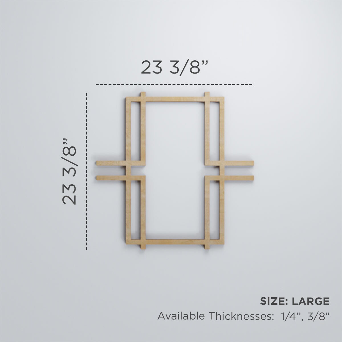 Ekena Millwork WALW24X24X0250GBYRO Wall-Panels - View #3