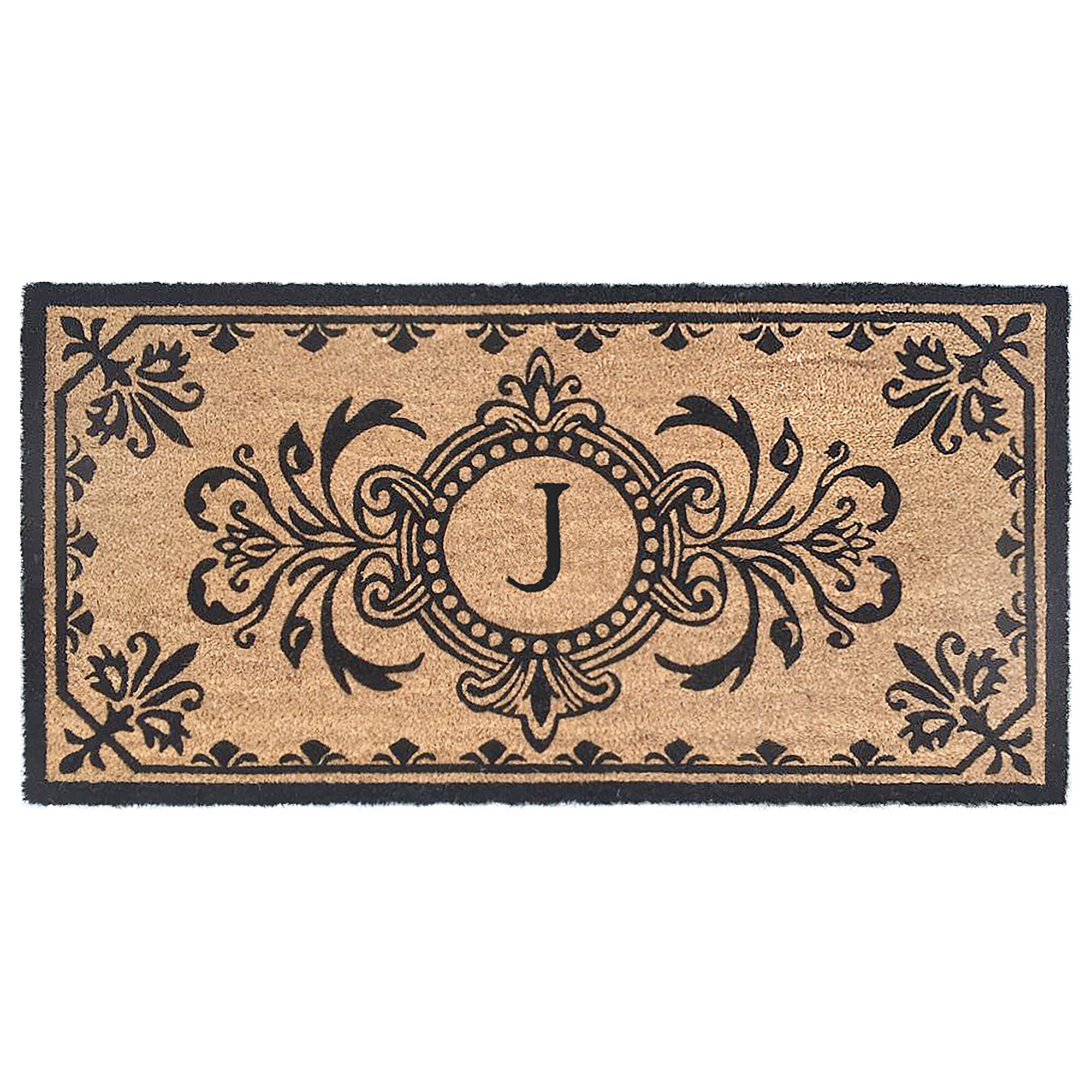 Liora Manne 2-ft x 3-ft Midnight Rectangular Indoor or Outdoor Decorative  Winter Door Mat in the Mats department at