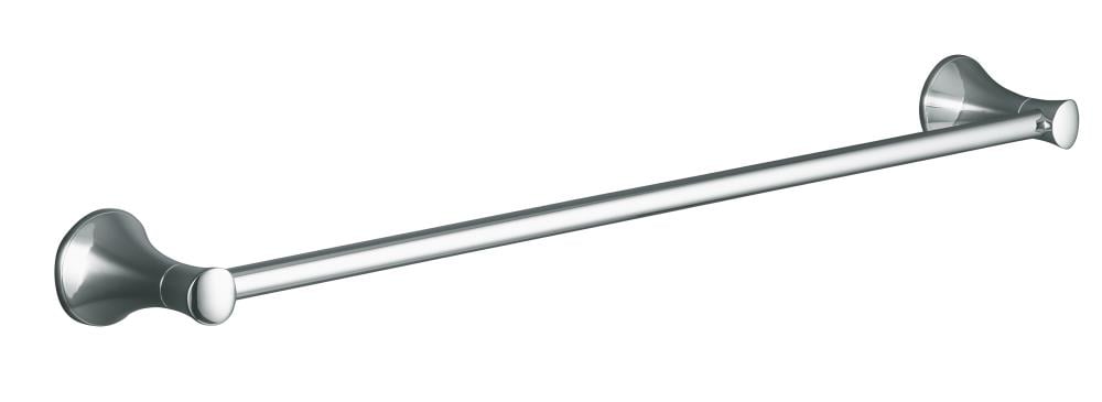 KOHLER Coralais 24 In Polished Chrome Wall Mount Single Towel Bar In   05105904 