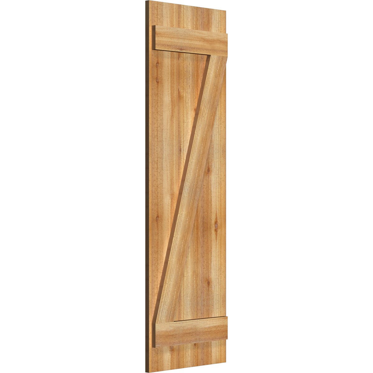 Ekena Millwork RBJ06Z16X052RWR Exterior-Shutters - View #2