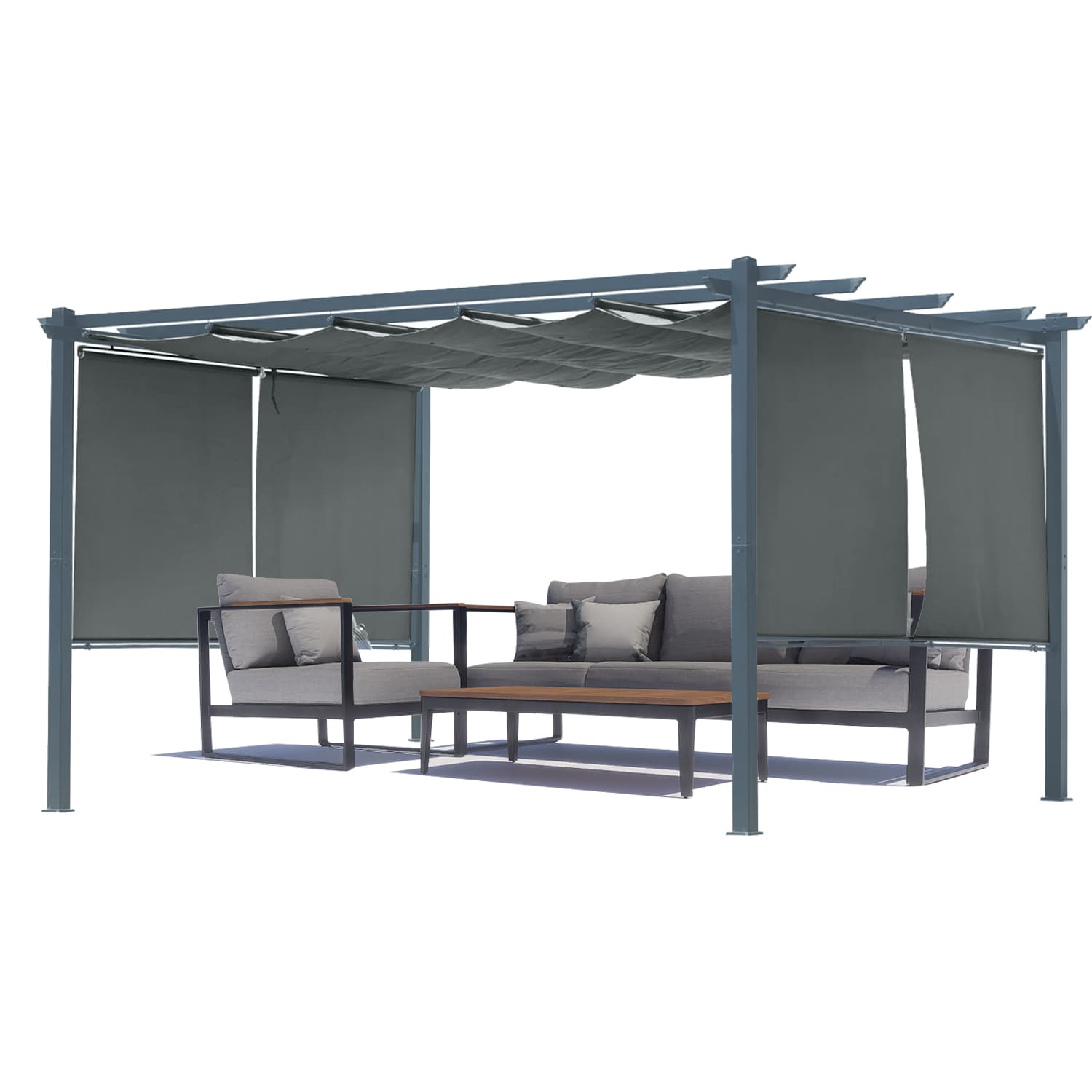 Aoodor A057-PDYCG Pergolas-2 - View #3