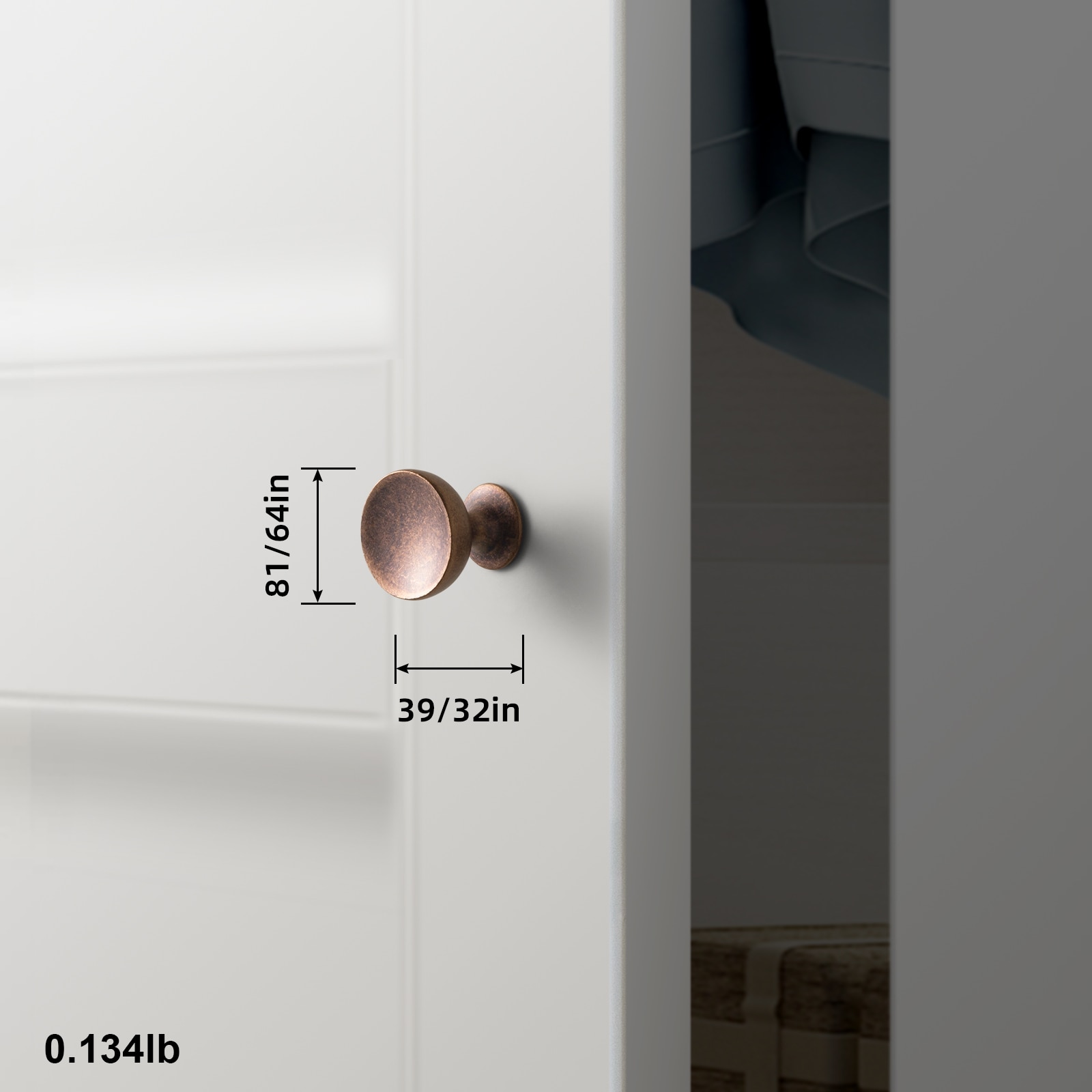 Miaokesen 9609AC-DK-6 Cabinet-Knobs - View #2