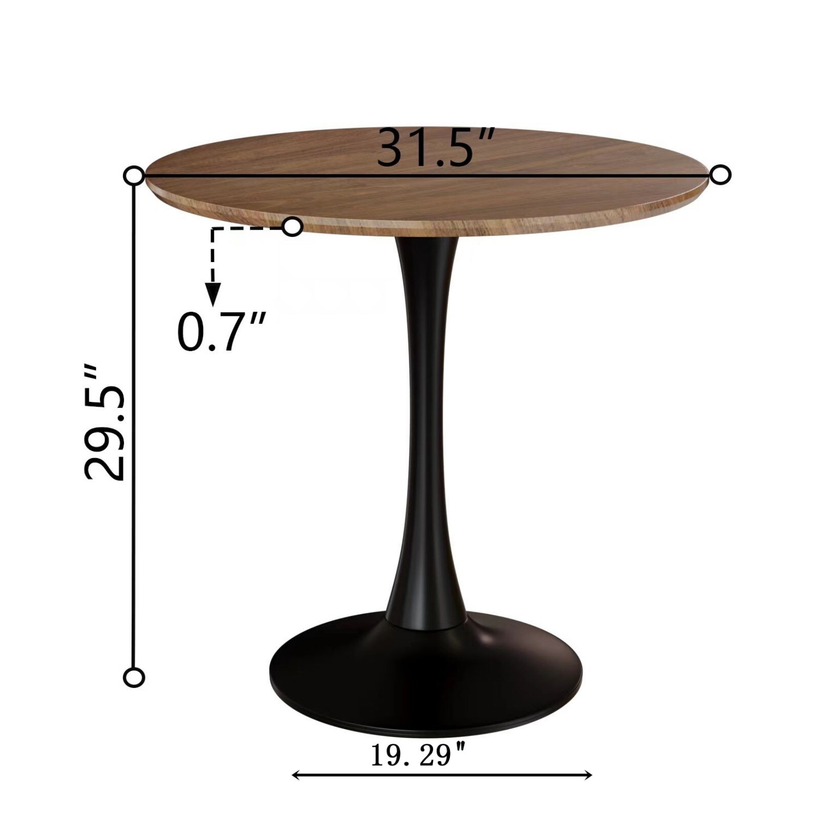 GlasFlength LW-CT-009 End-Tables - View #3