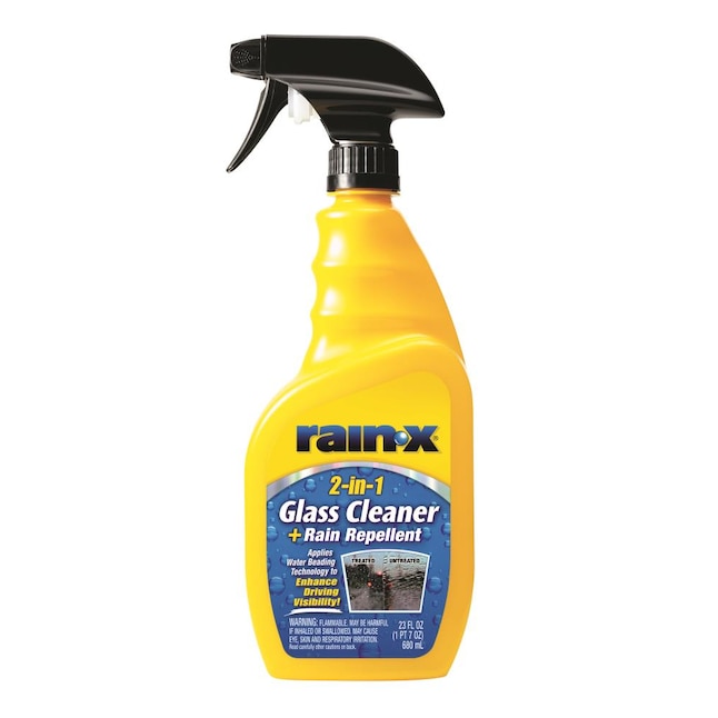 Rain-X 5080233 Glass Cleaner, 18 oz Spray Dispenser, Liqu