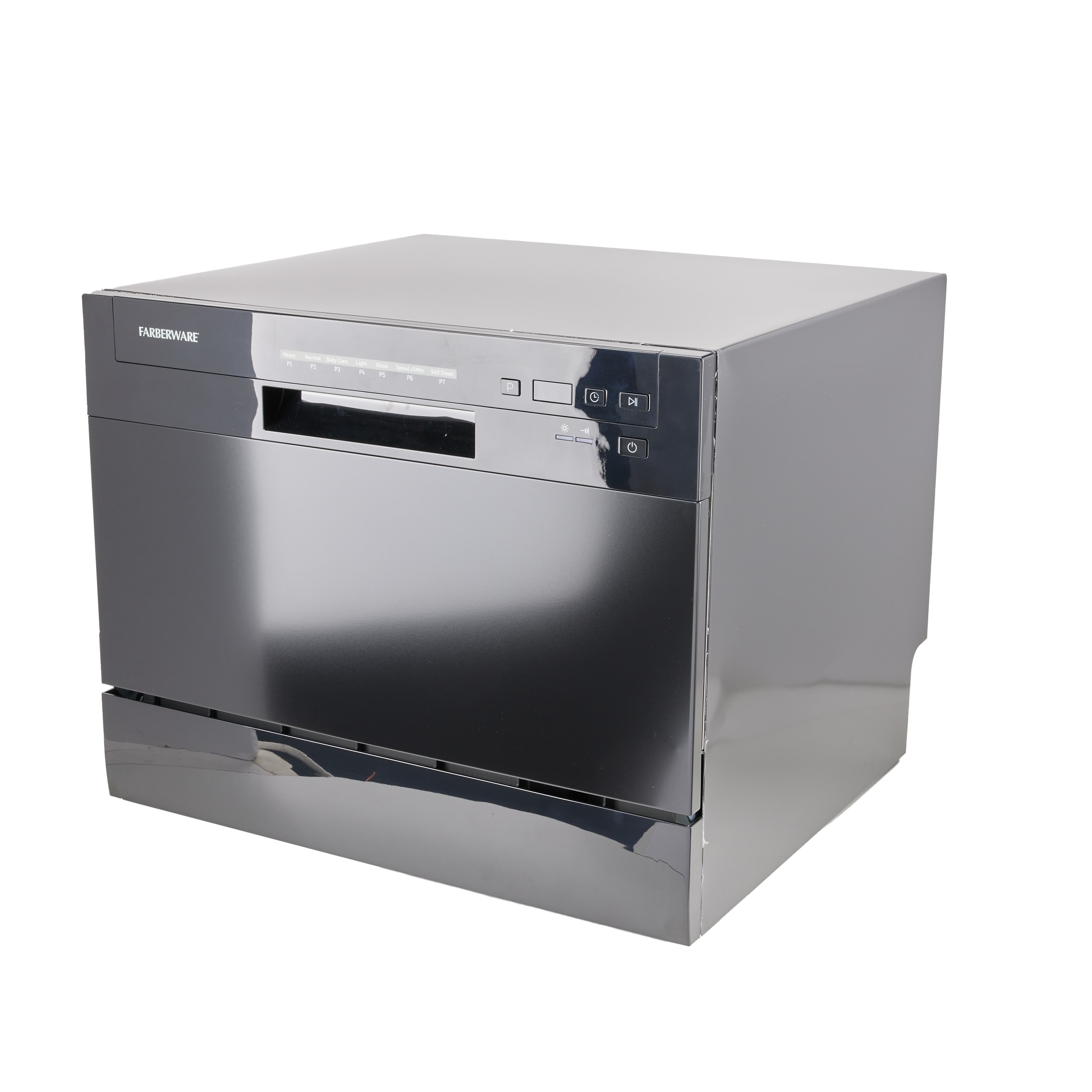 Farberware 19.7-in Portable Countertop Dishwasher (Black) in the