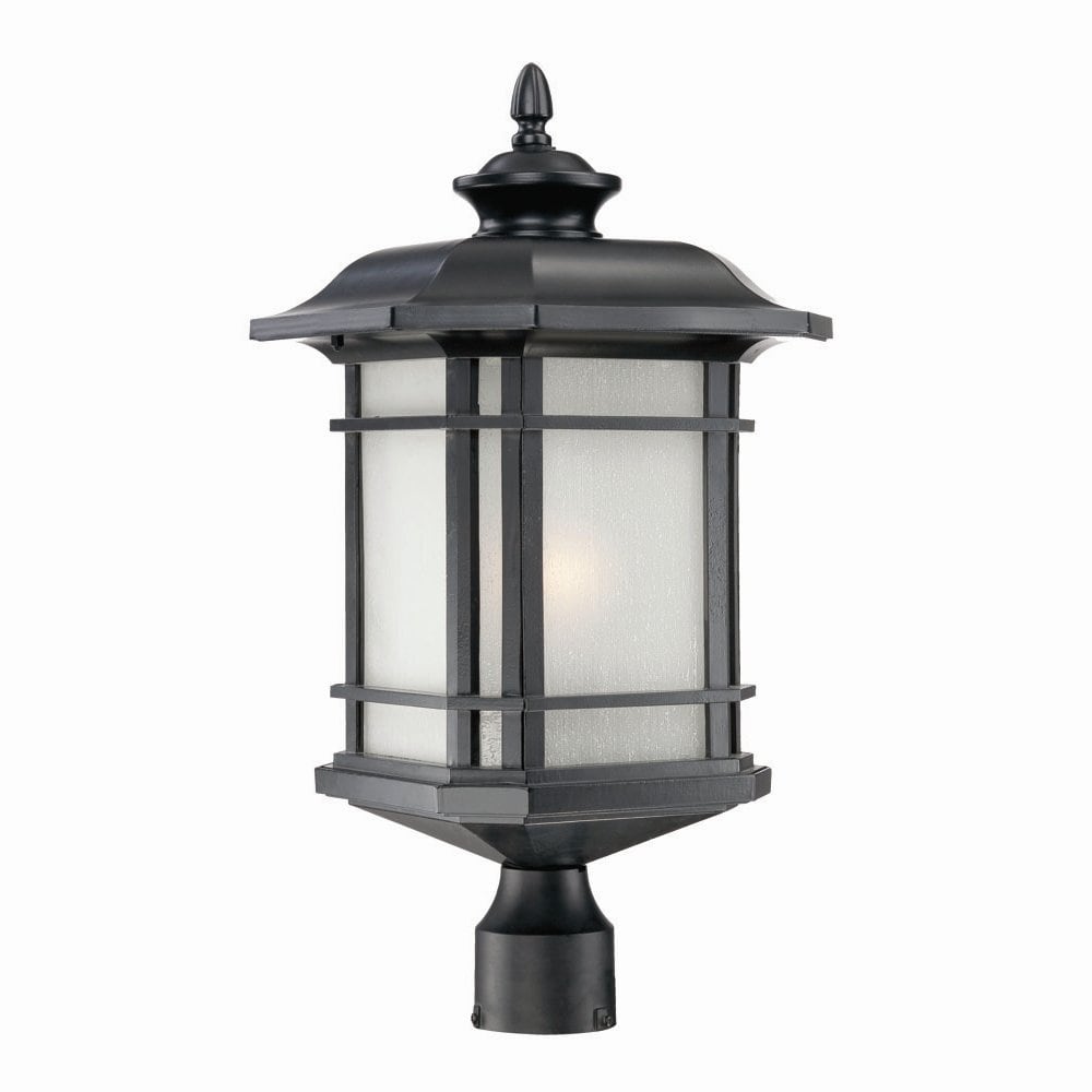 Acclaim Lighting 8127BK Somerset 22.5-in Matte black Traditional Outdoor Post light