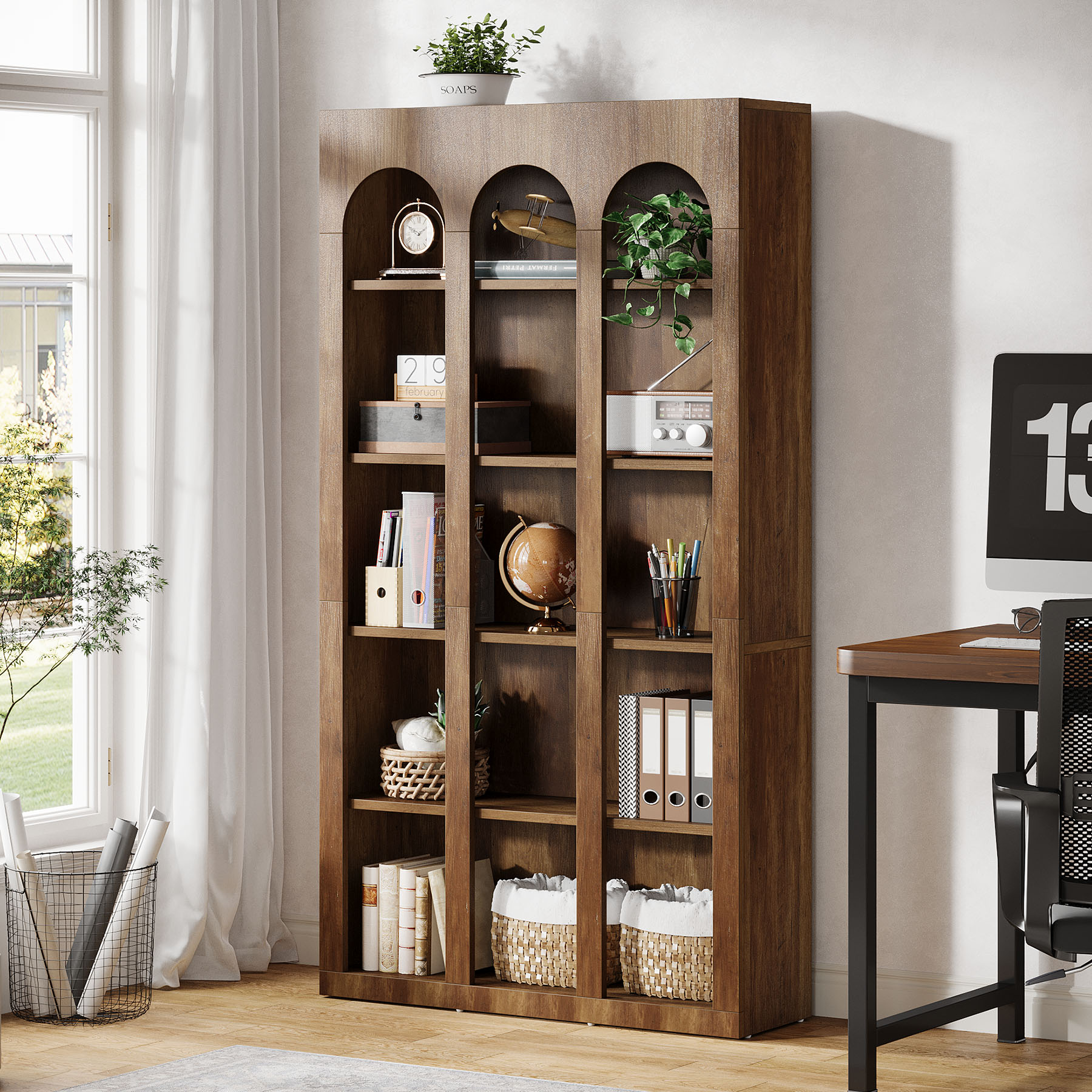 Tribesigns HOGA-U0078 bookcases - View #3