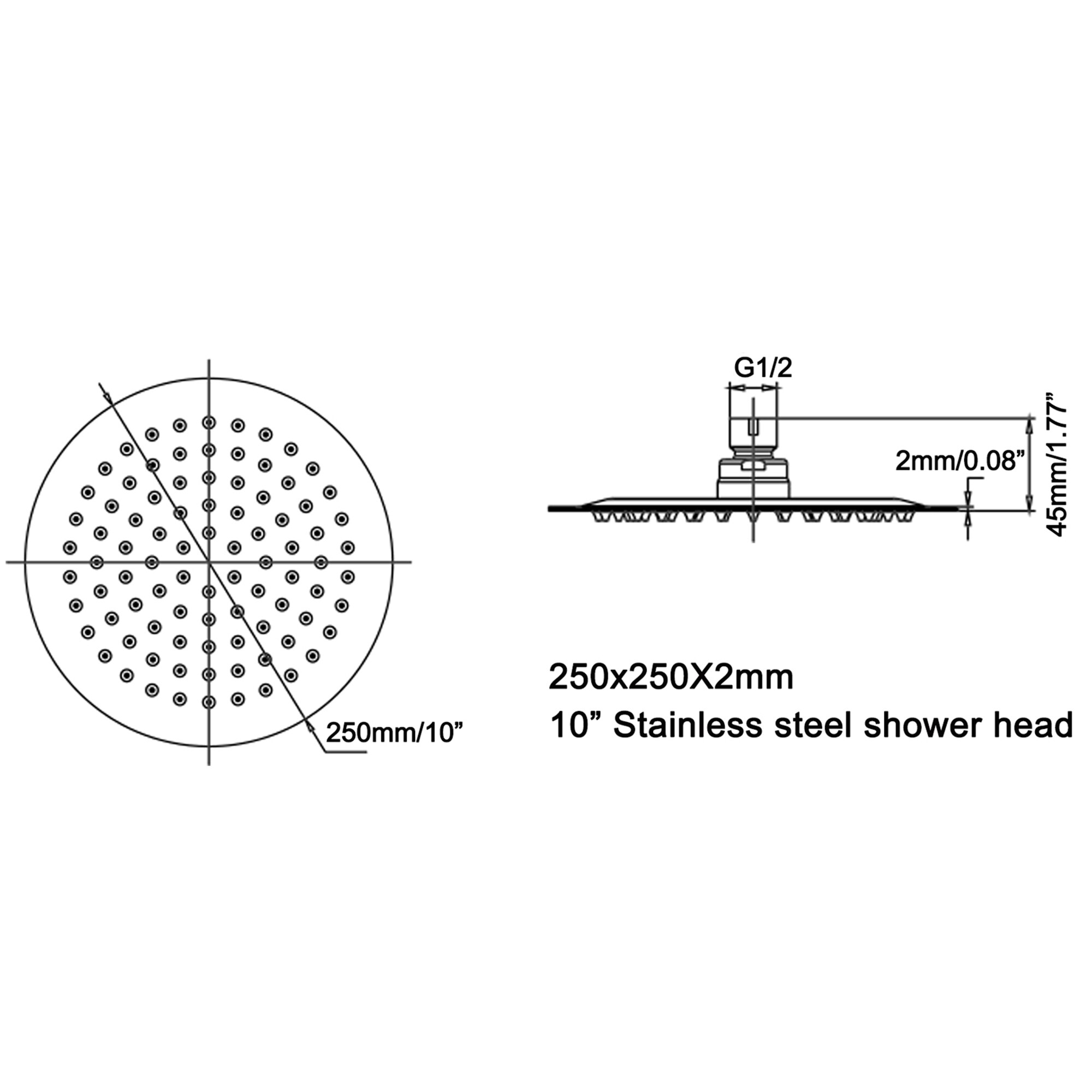 WELLFOR WB-0972 Fixed-Showerhead - View #11