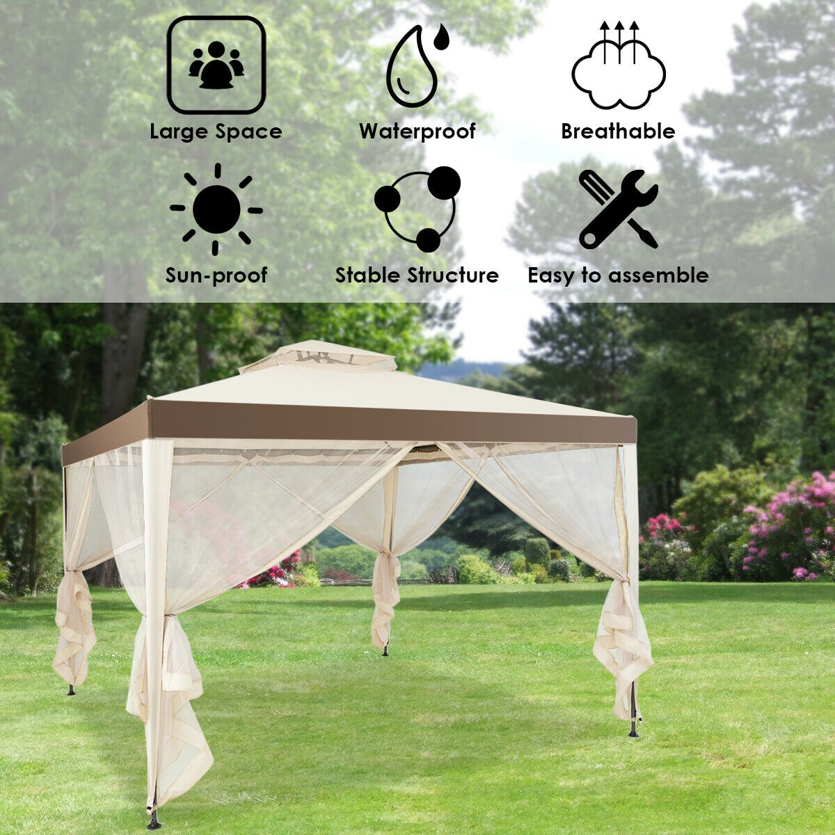 Mondawe 390BE-HY Canopy-Storage - View #7