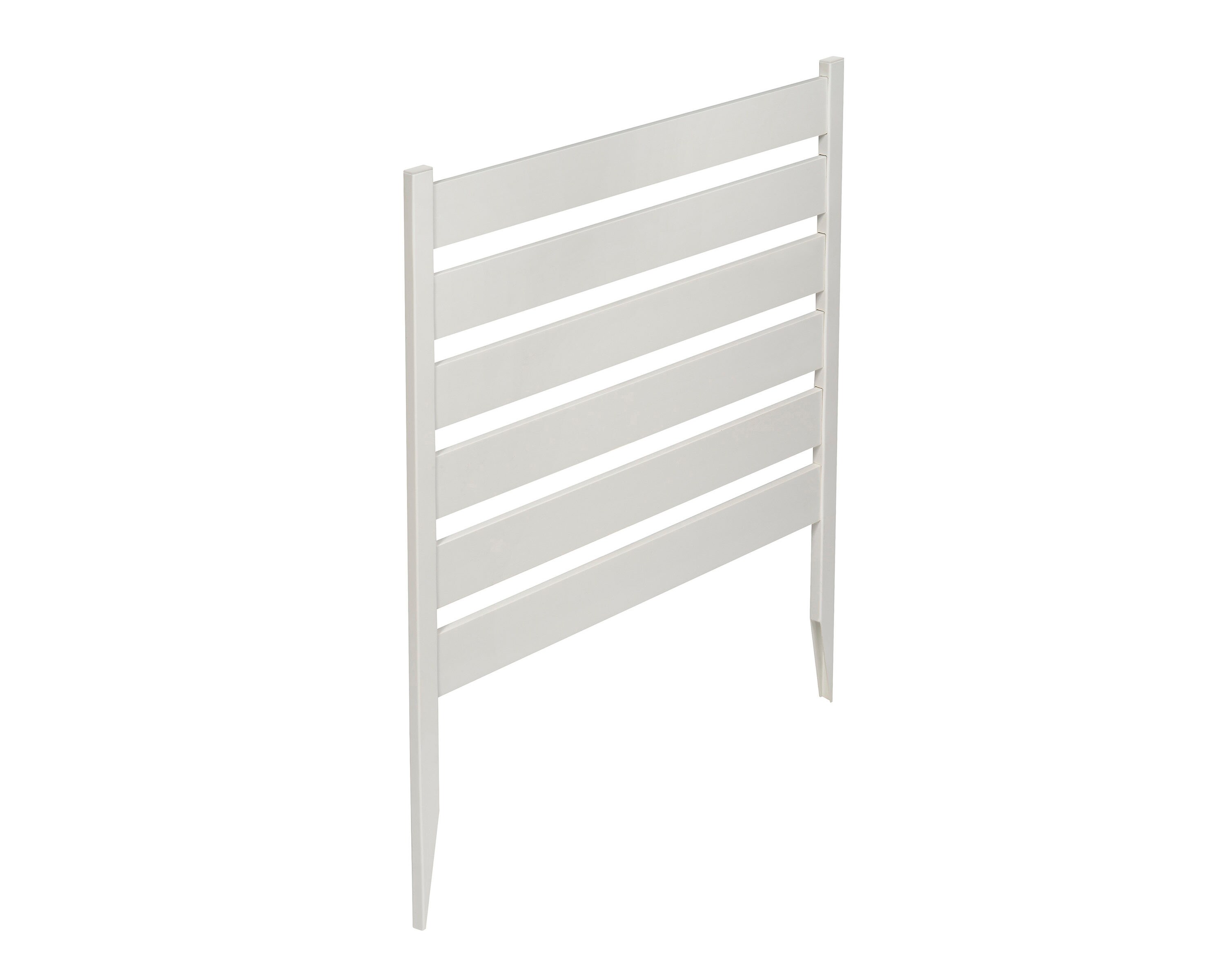 Maui 2-ft White Vinyl Square-Top Garden Fence Panels