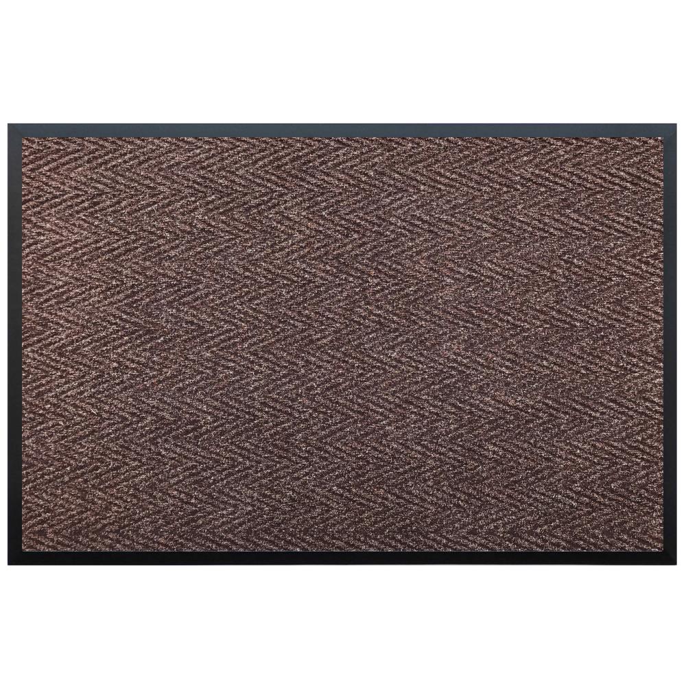 Callowaymills 103900203 2-ft x 3-ft Brown Polypropylene/Vinyl Rectangular Indoor or outdoor Door mat