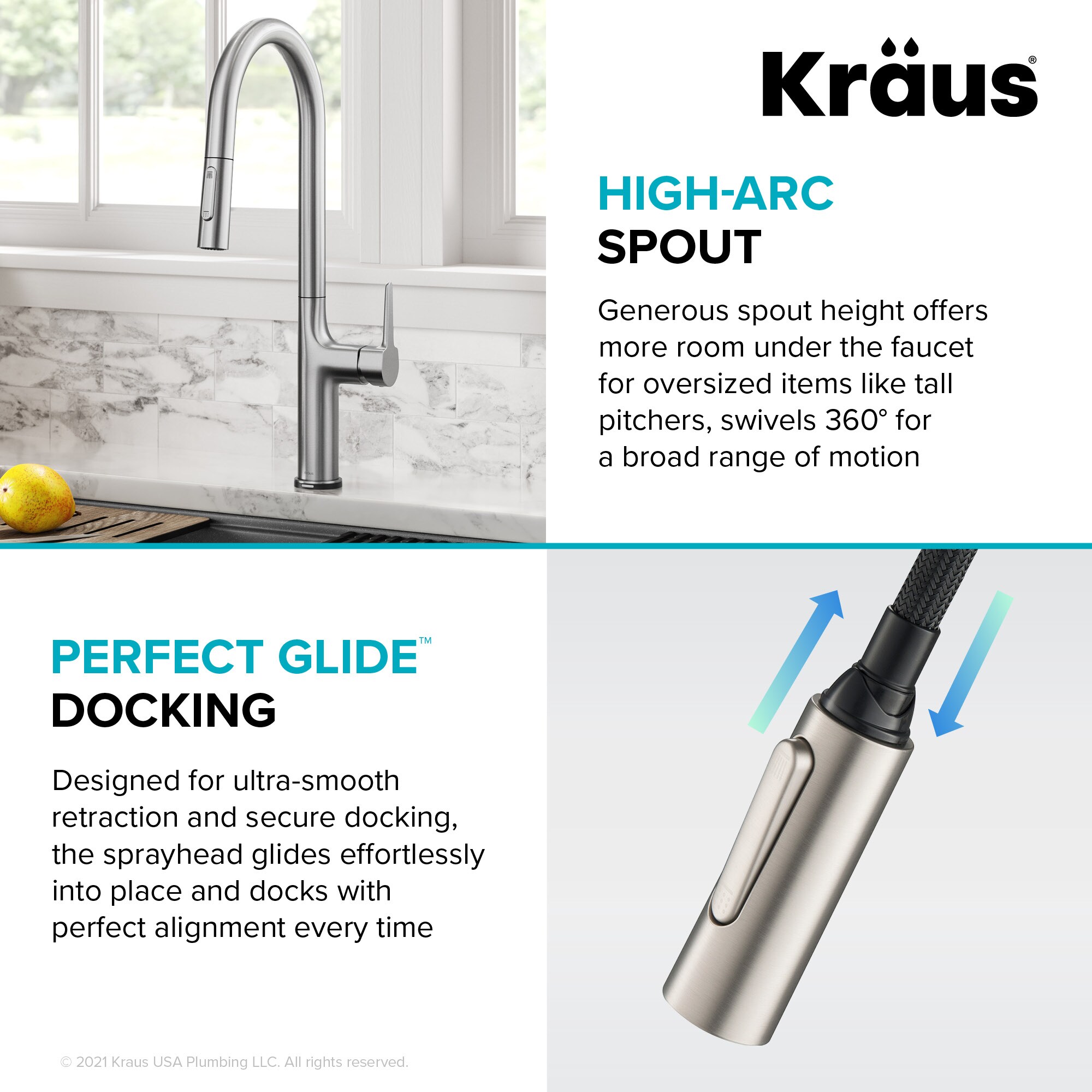 Kraus KTF-3101SFS Kitchen-Faucets - View #13