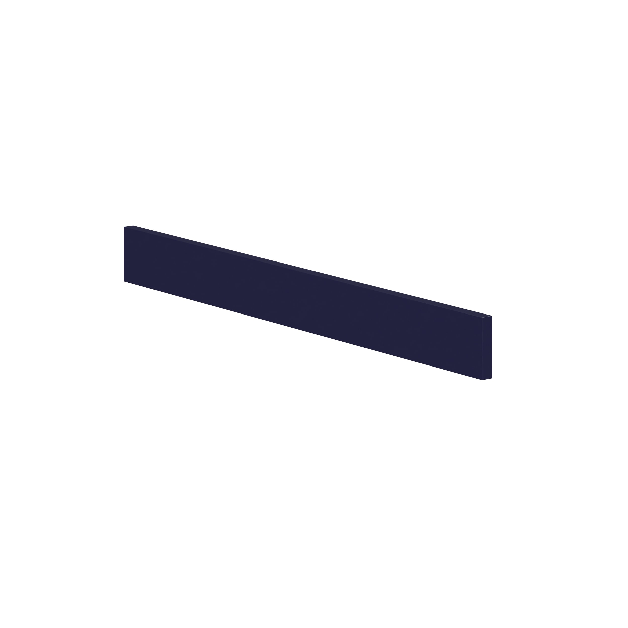 Hugo&Borg DSF330-LO Lorette Cabinet Fill Strip 3-in W x 30-in H x 0.63-in D Navy Blue Painted