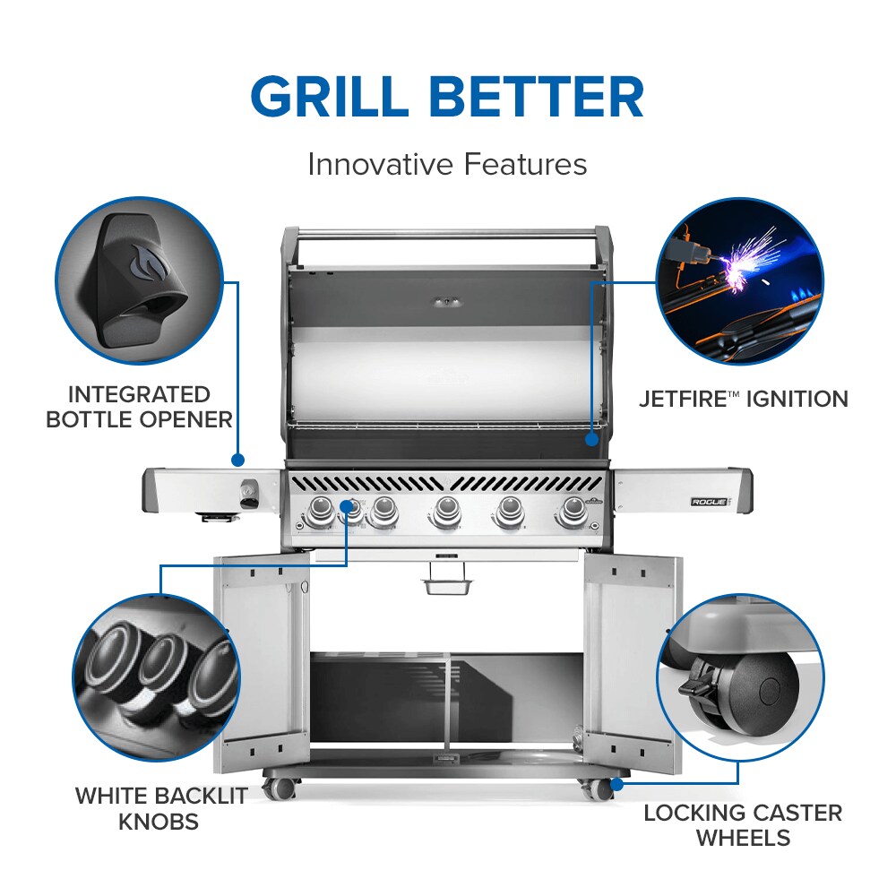 NAPOLEON RP625SIBNSS-2 Gas-Grill - View #6