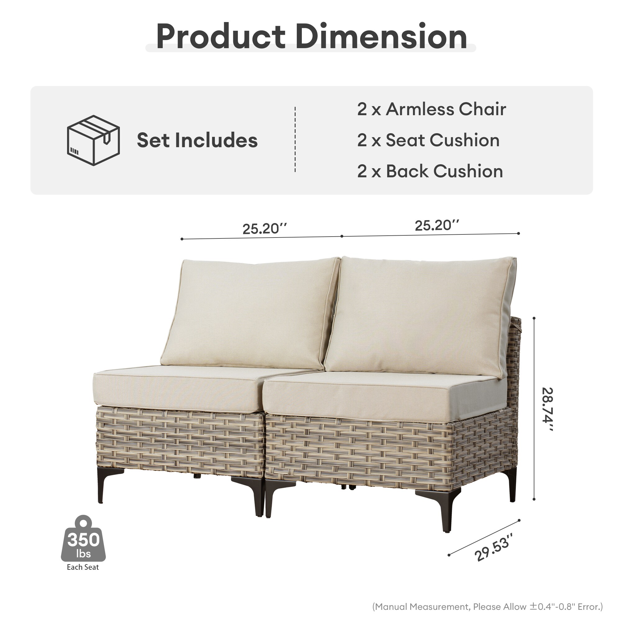 Ovios SK600-2 Patio-Sofas-Daybeds - View #5