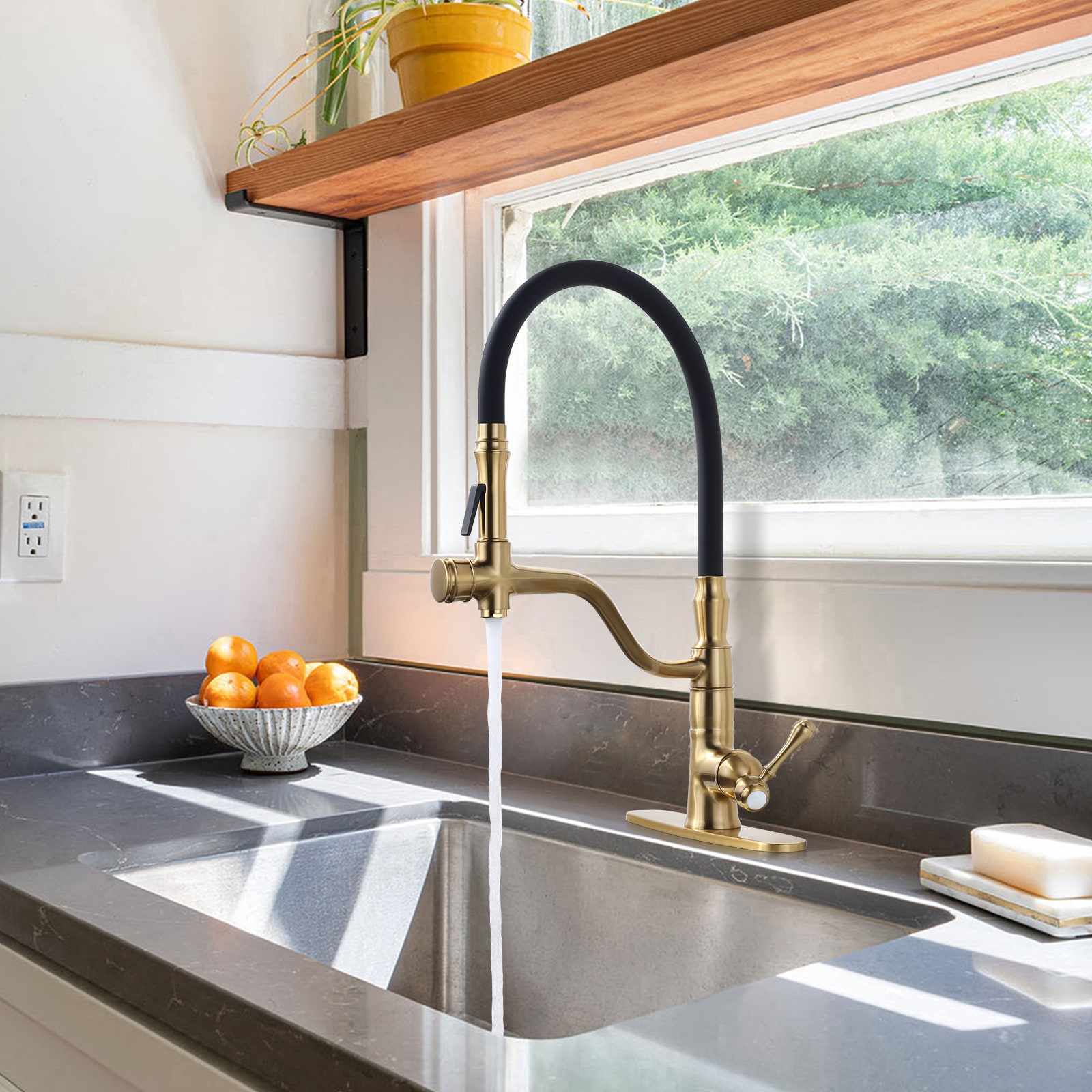 WOWOW 2312200G-LW Kitchen-Faucets - View #4