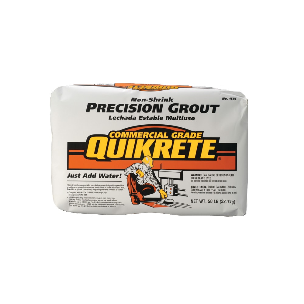 QUIKRETE Non-Shrink Precision Grout 50-lb Concrete Mix at Lowes.com