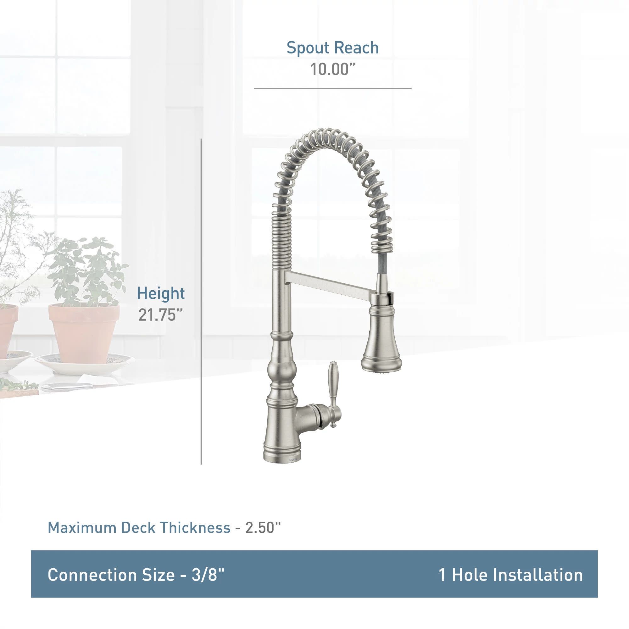 Moen S73104 Kitchen-Faucets - View #3