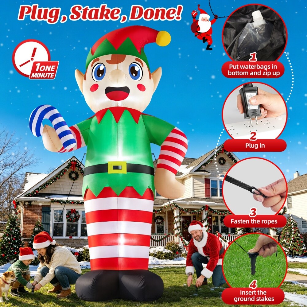 Danxilu C-ELF-008-12F Christmas-Inflatables - View #4