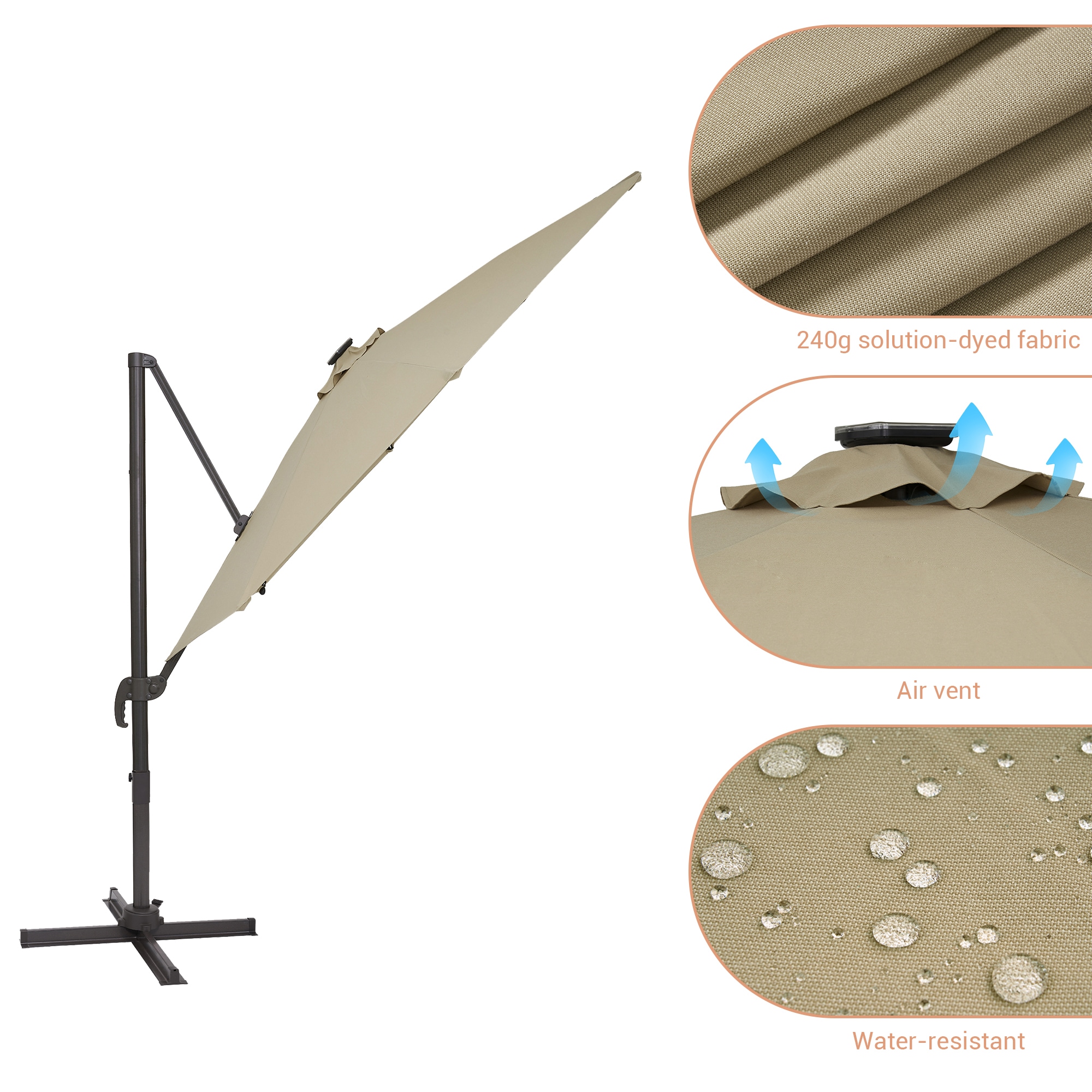 ACEGOSES LW-PCT-JC12M-LED Umbrellas-2 - View #8