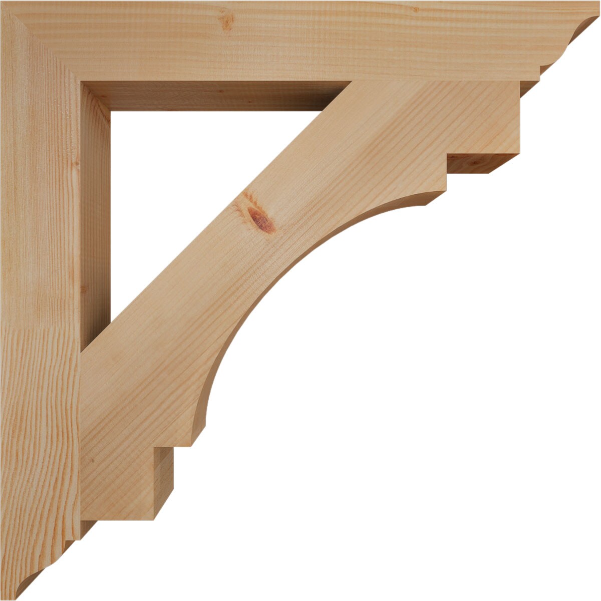Ekena Millwork BKT04X30X30MRC01SDF Exterior-Brackets-Braces - View #3