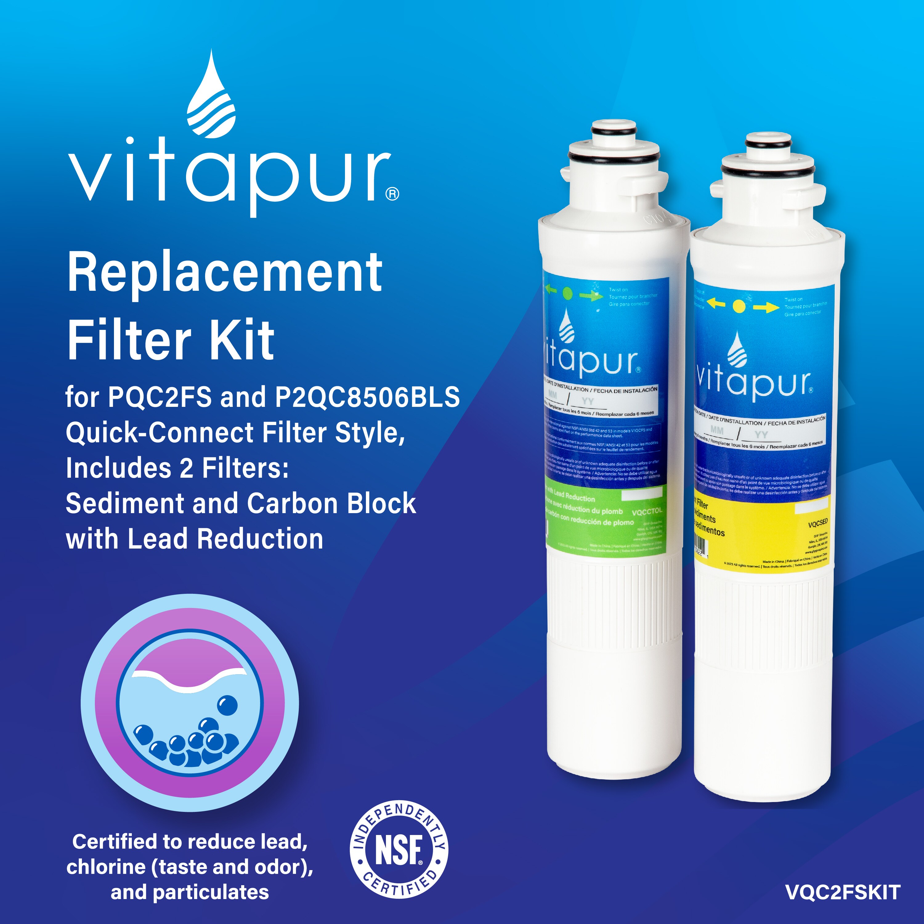 Vitapur VQC2FSKIT Replacement-Water-Filters-Cartridges - View #5