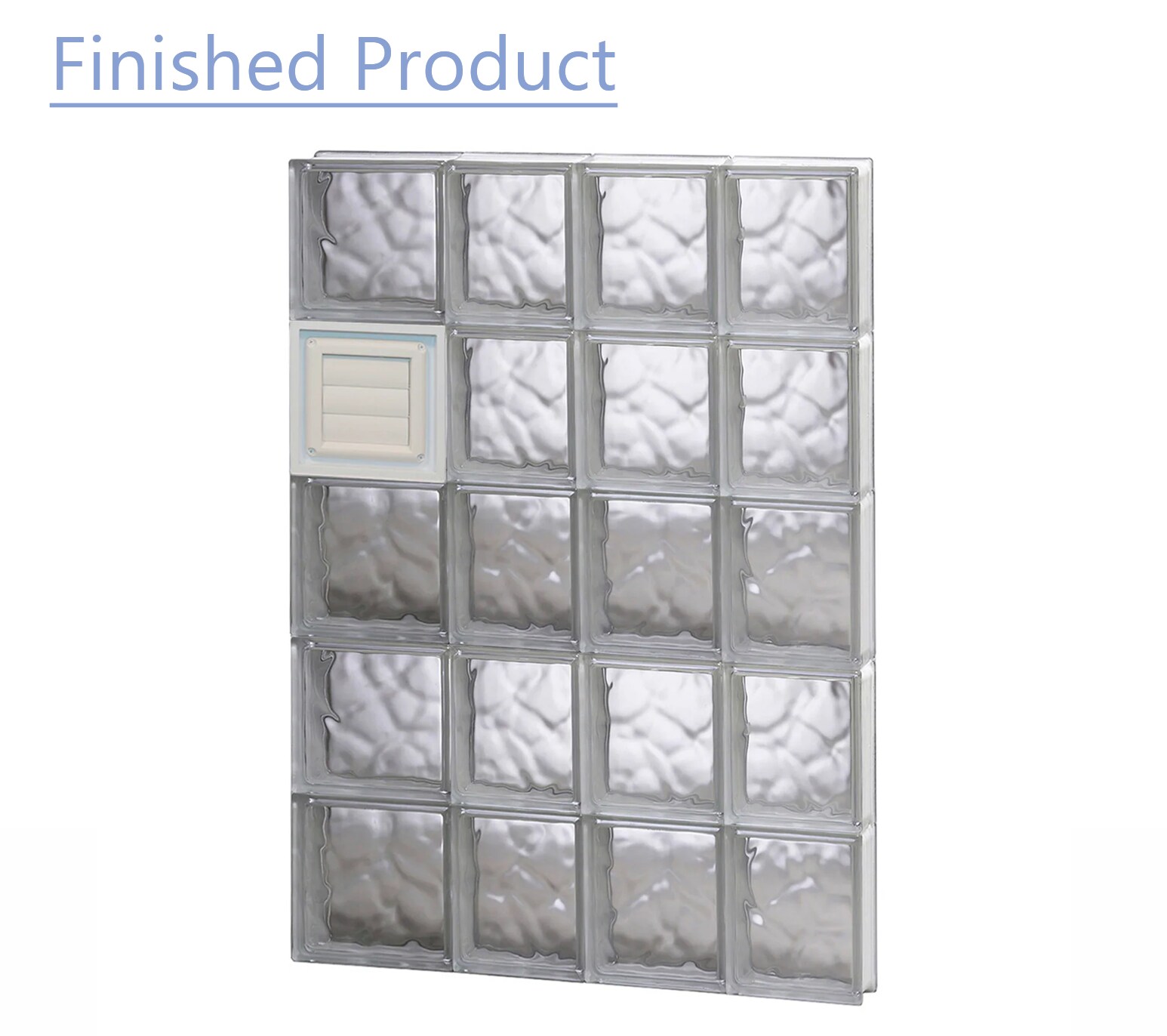 REDI2SET D2640DC Glass-Block-Windows - View #3