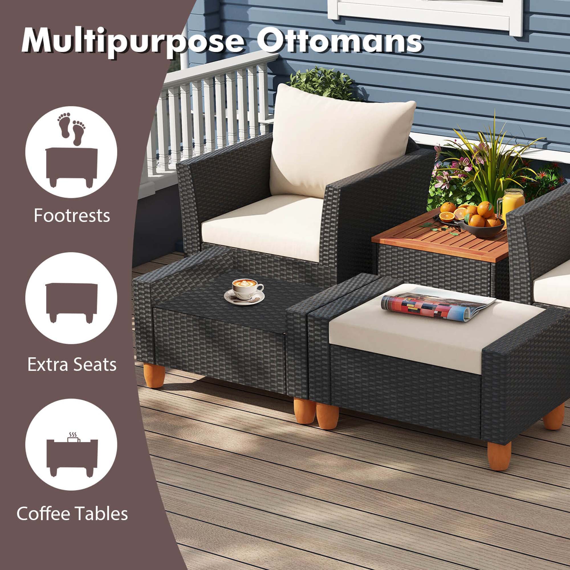 Costway HCST03930 Patio-Conversation-Sets - View #6