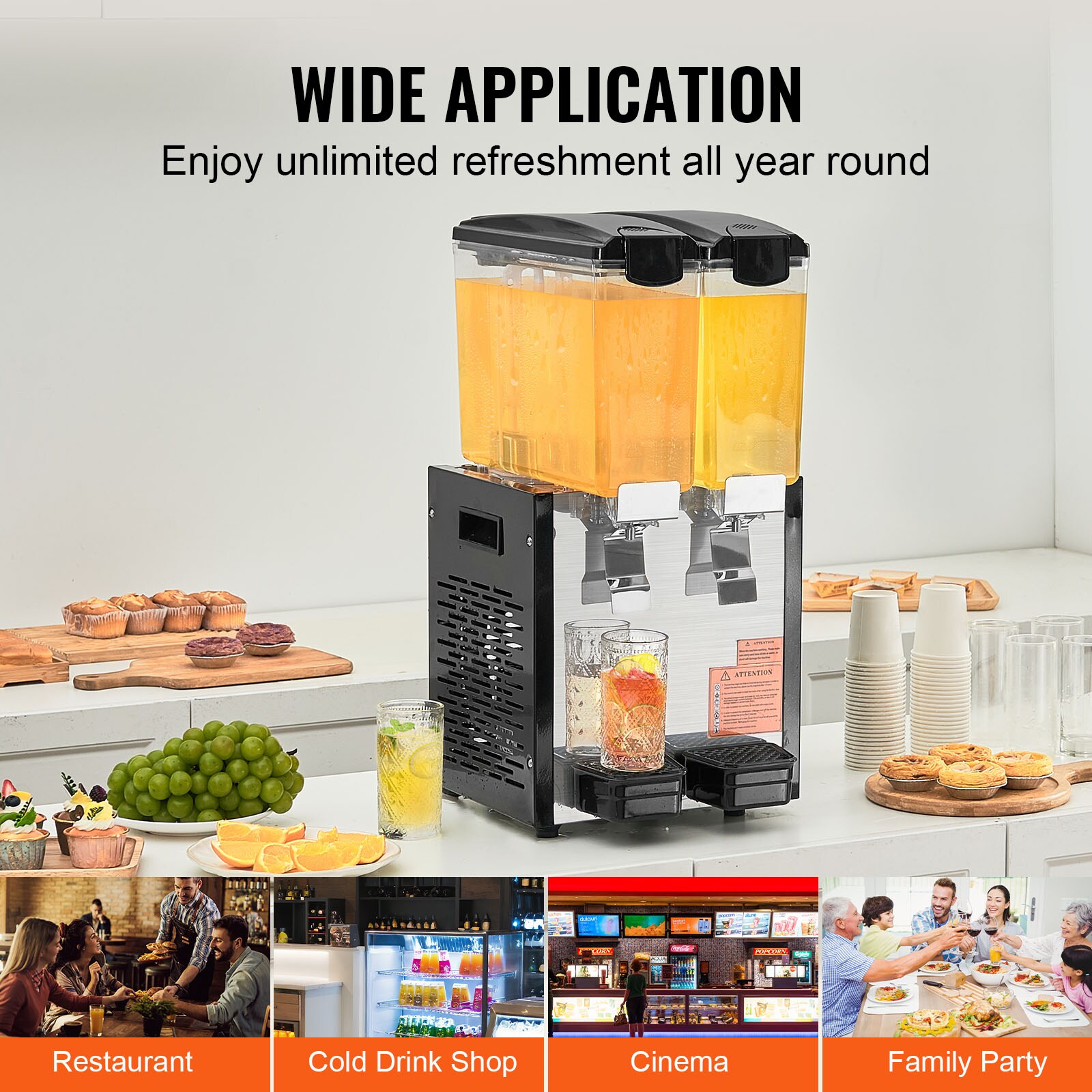VEVOR SCSYYLJJBSJX06253V1 Bev-Dispensers - View #6