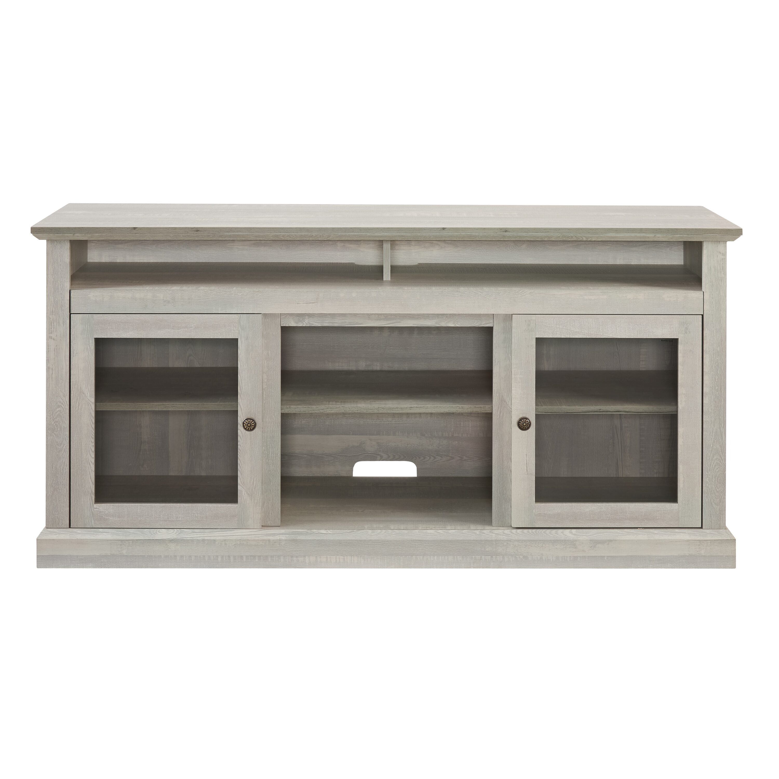 Vynxaria -  Contemporary TV Media Stand Modern Entertainment Console for TVs Up to 65 Inches Open...