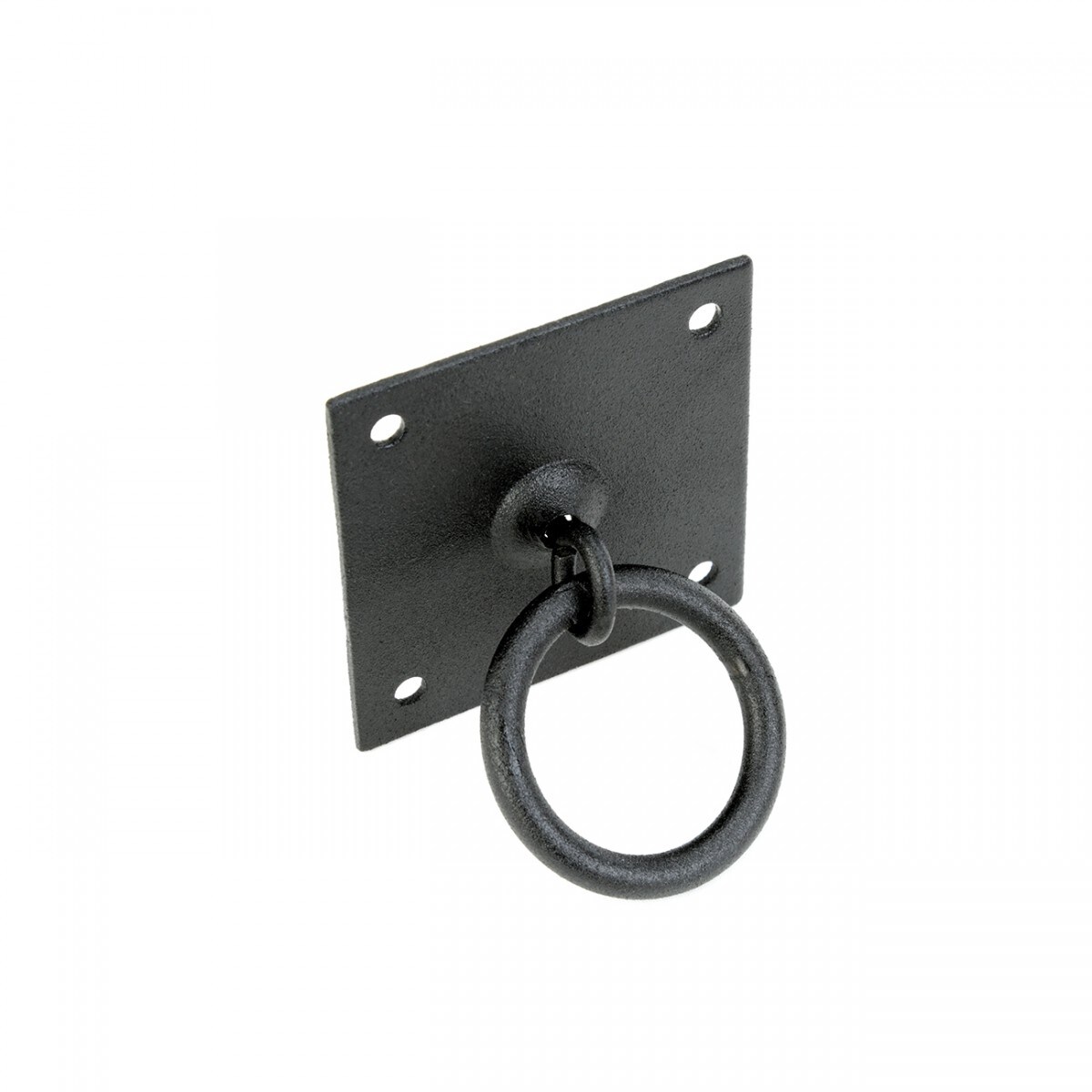Black Wrought Iron Traditional Cabinet Drawer Pull Handle