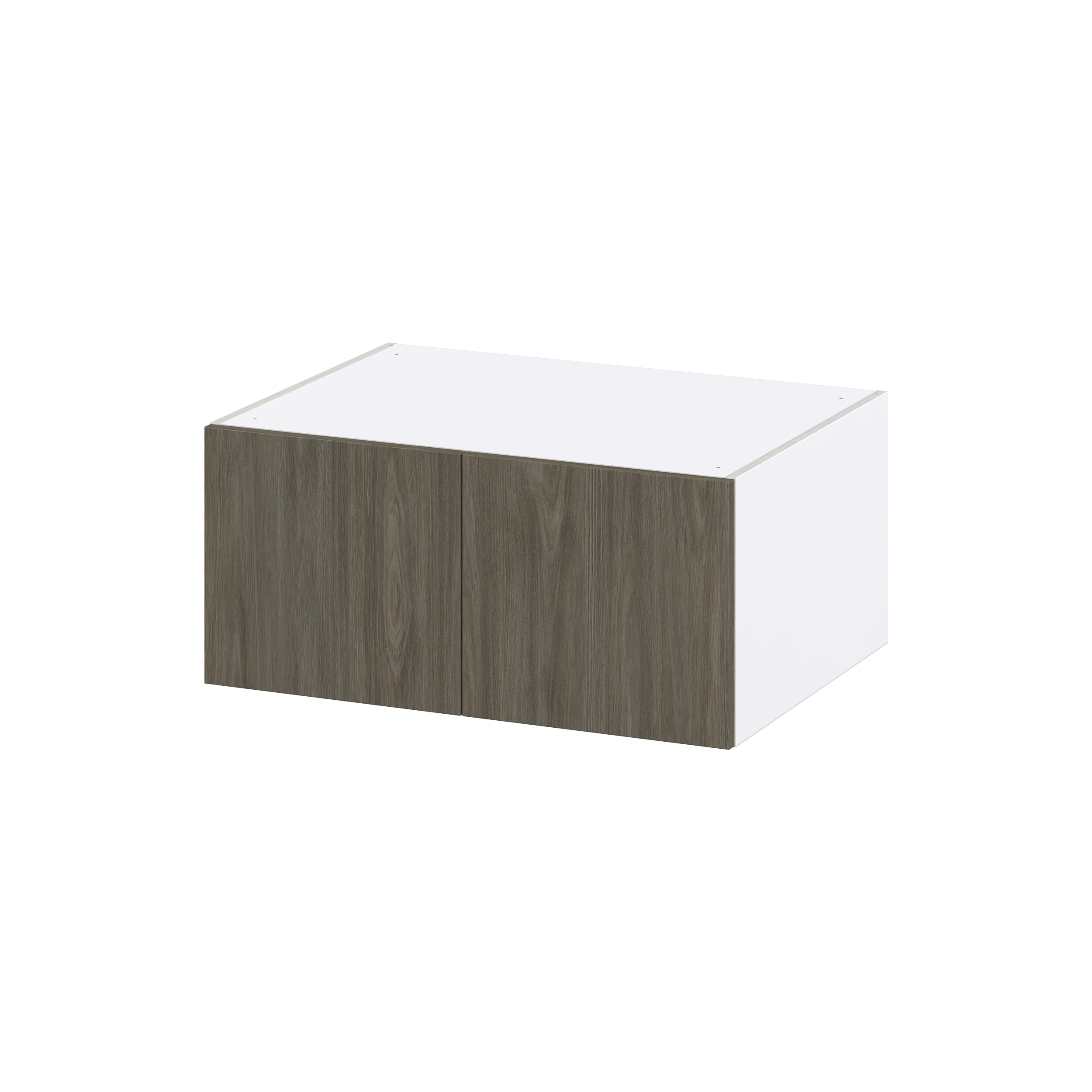 Hugo&Borg DSW331524-SA Savane 33-in W x 15-in H x 24-in D Textmel Wall Fully assembled Cabinet (Flat Panel Slab)