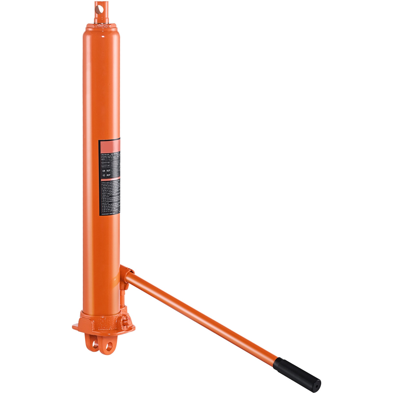 SVOPES SVOPESZZSQJDU00867V0 Orange 3-Ton Steel Hydraulic Jack kit