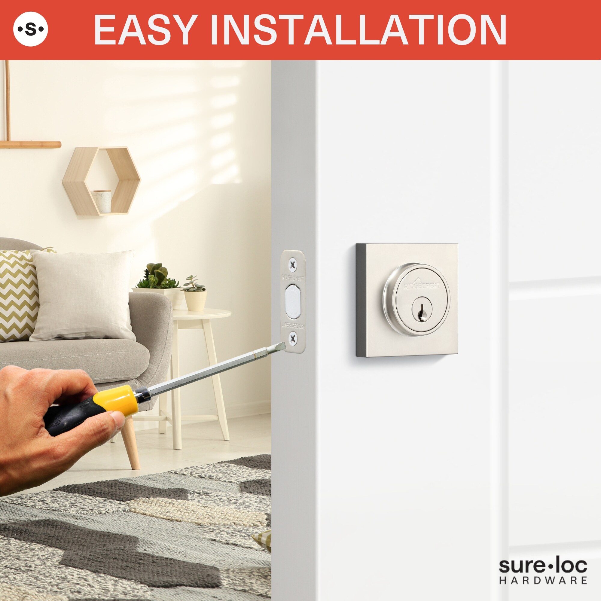 Sure-Loc Hardware DB201-MTN SB Door-Deadbolts - View #9