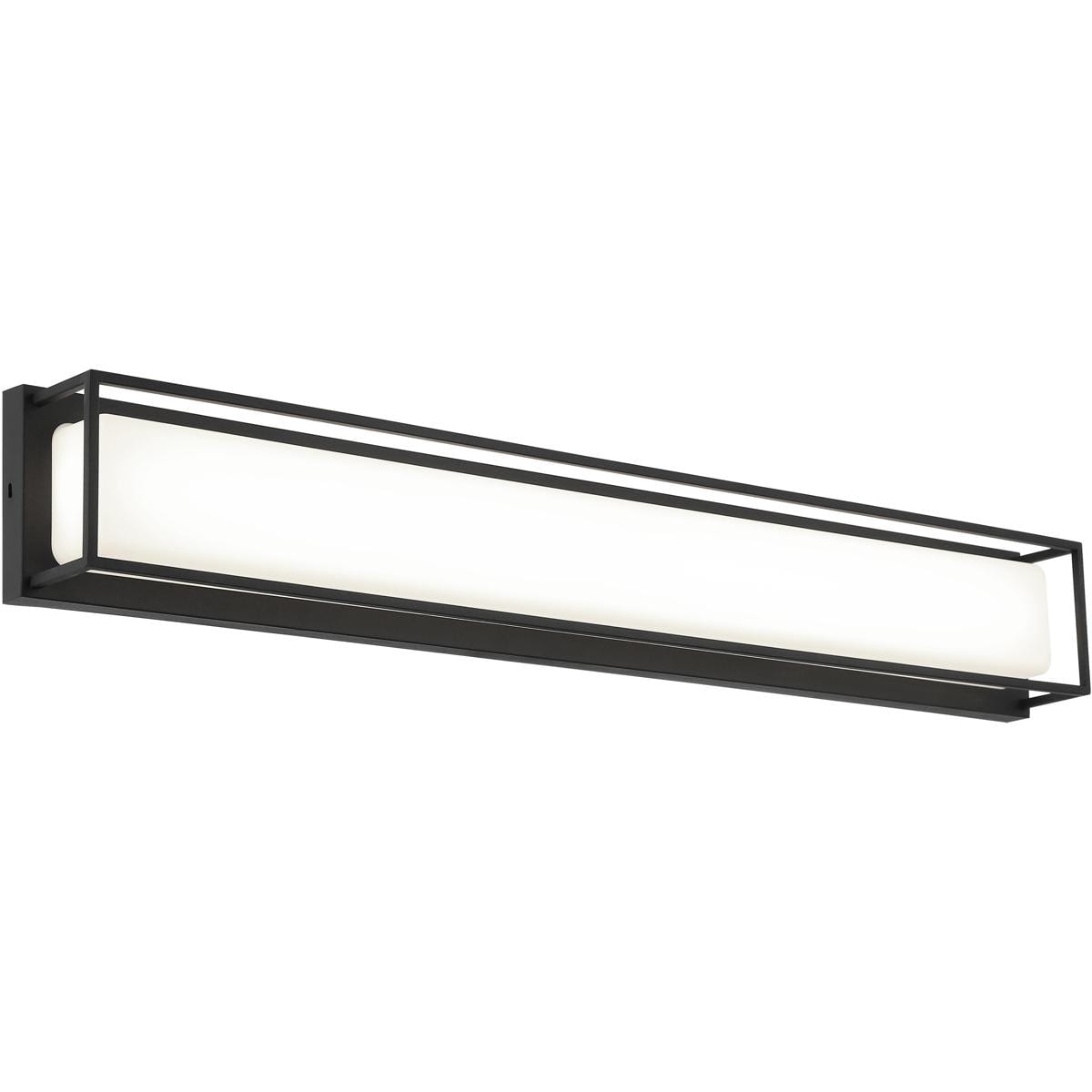 Matteo  Lighting S13430MB Thornstone LED 30 inch Matte Black Wall Sconce Wall Light