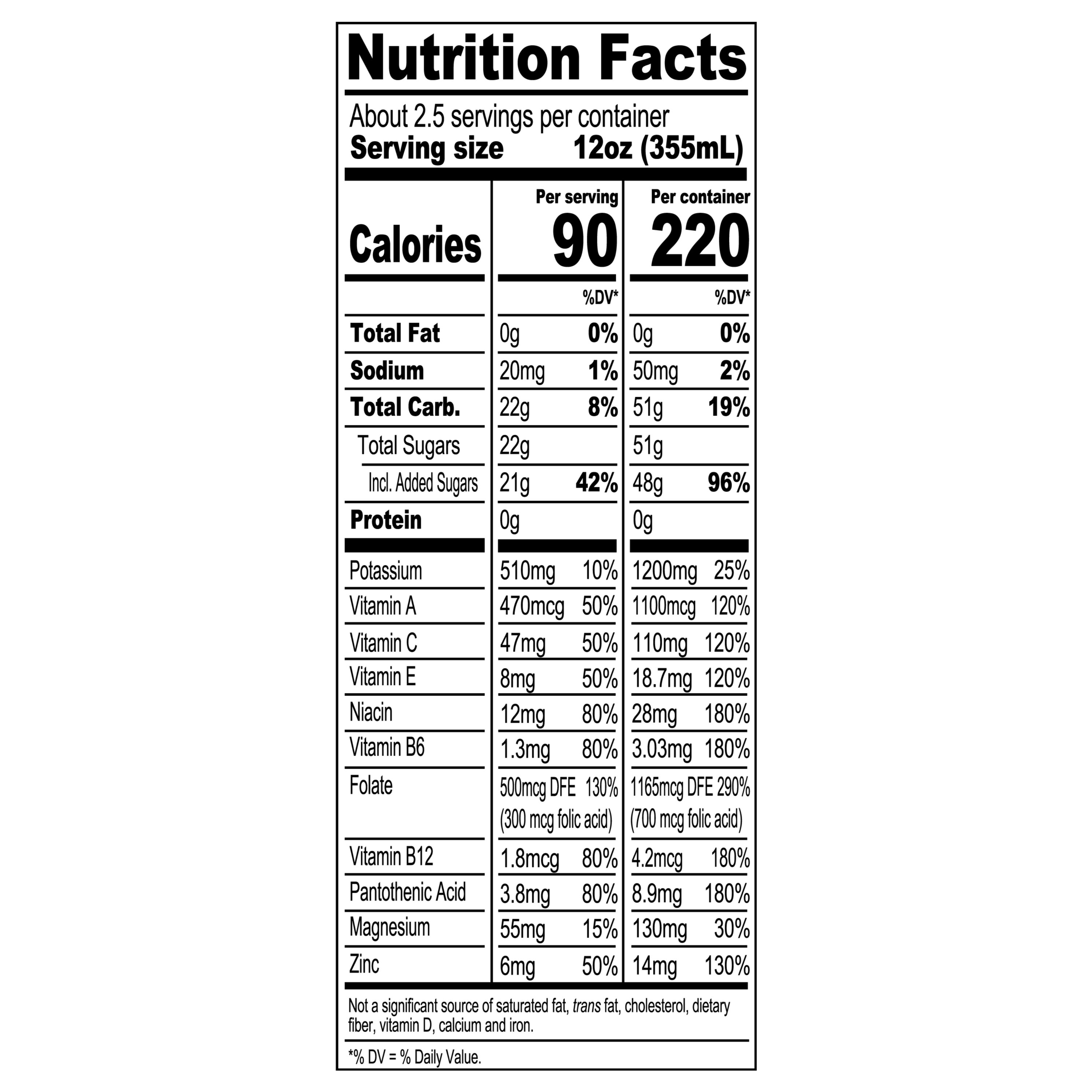 Body Armor 858176002317 Sports-Drinks - View #3
