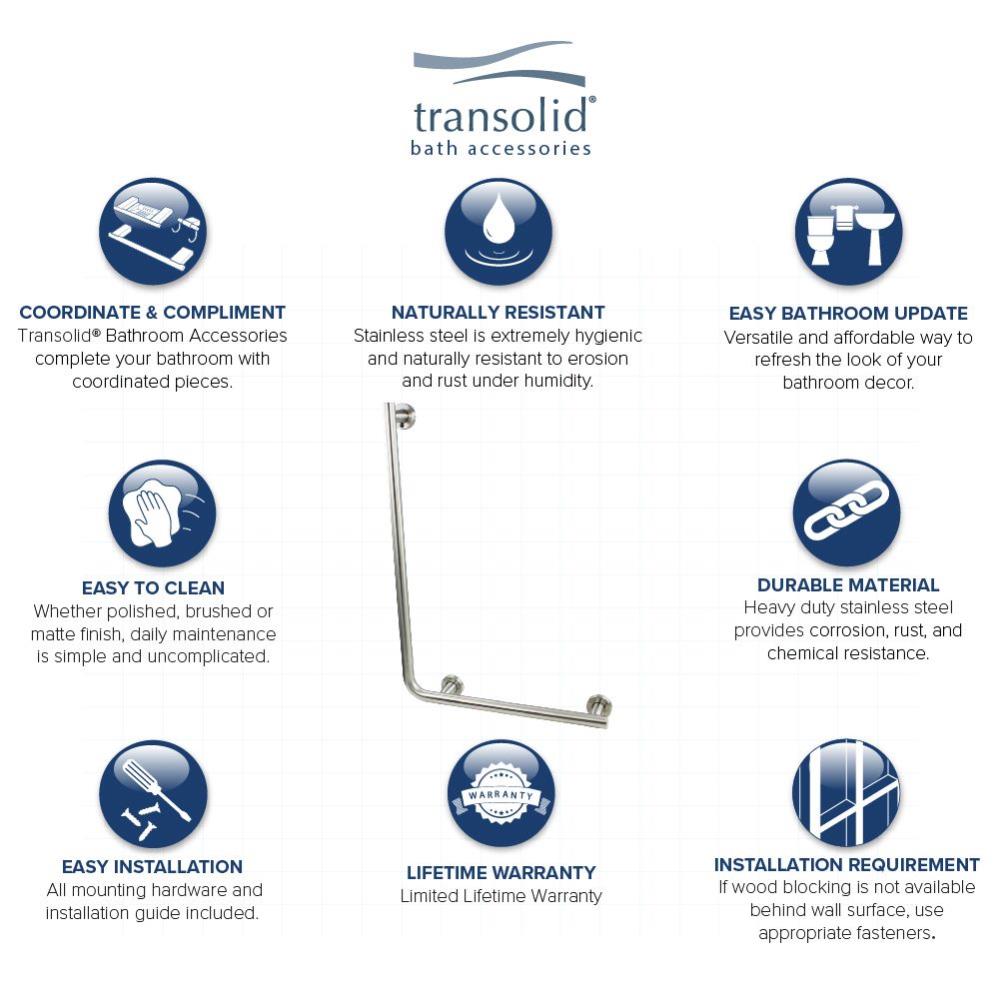 Transolid ZL2231R-BS Grab-Bars - View #2