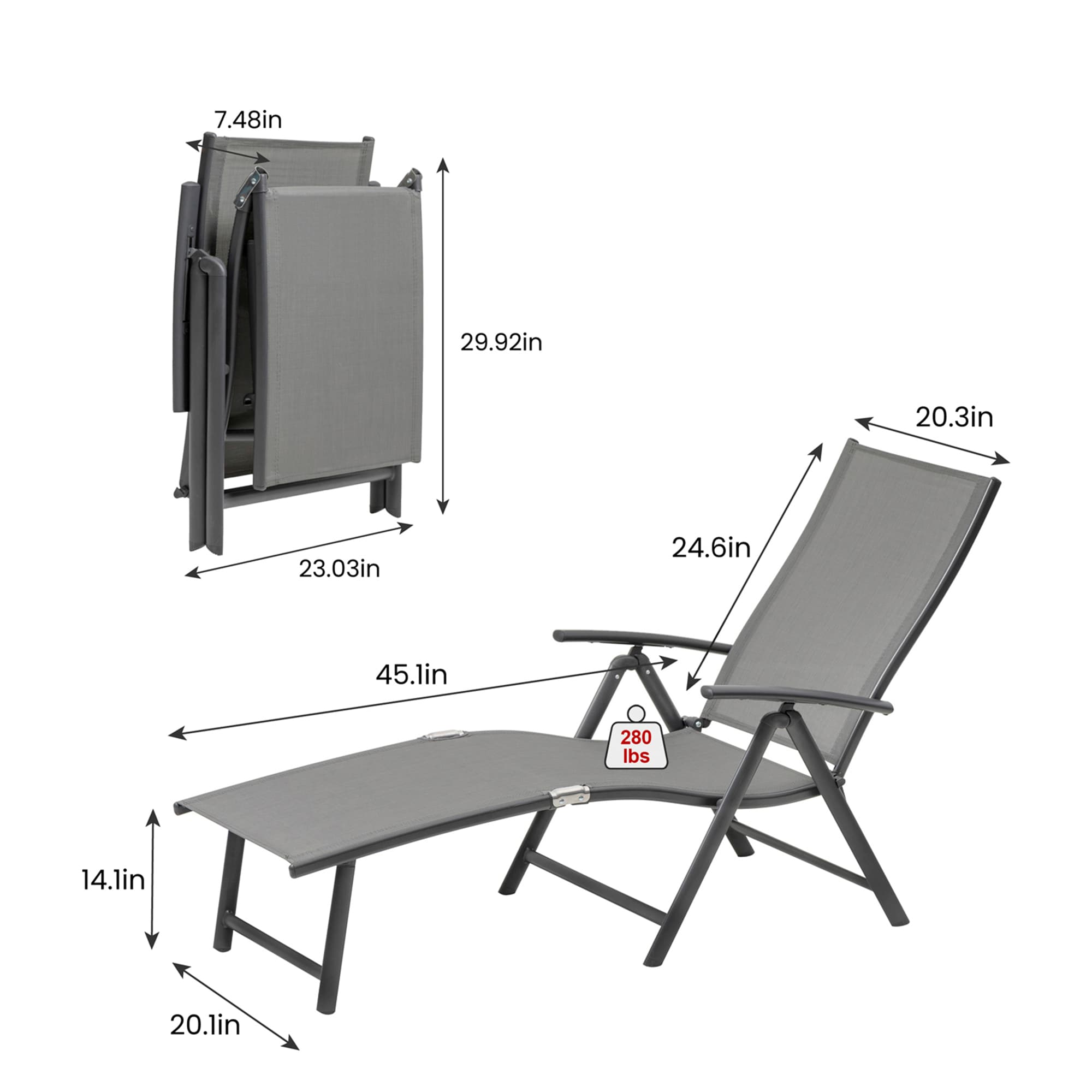 Pellebant PB-LG001GRY-1 Patio-Chairs - View #5