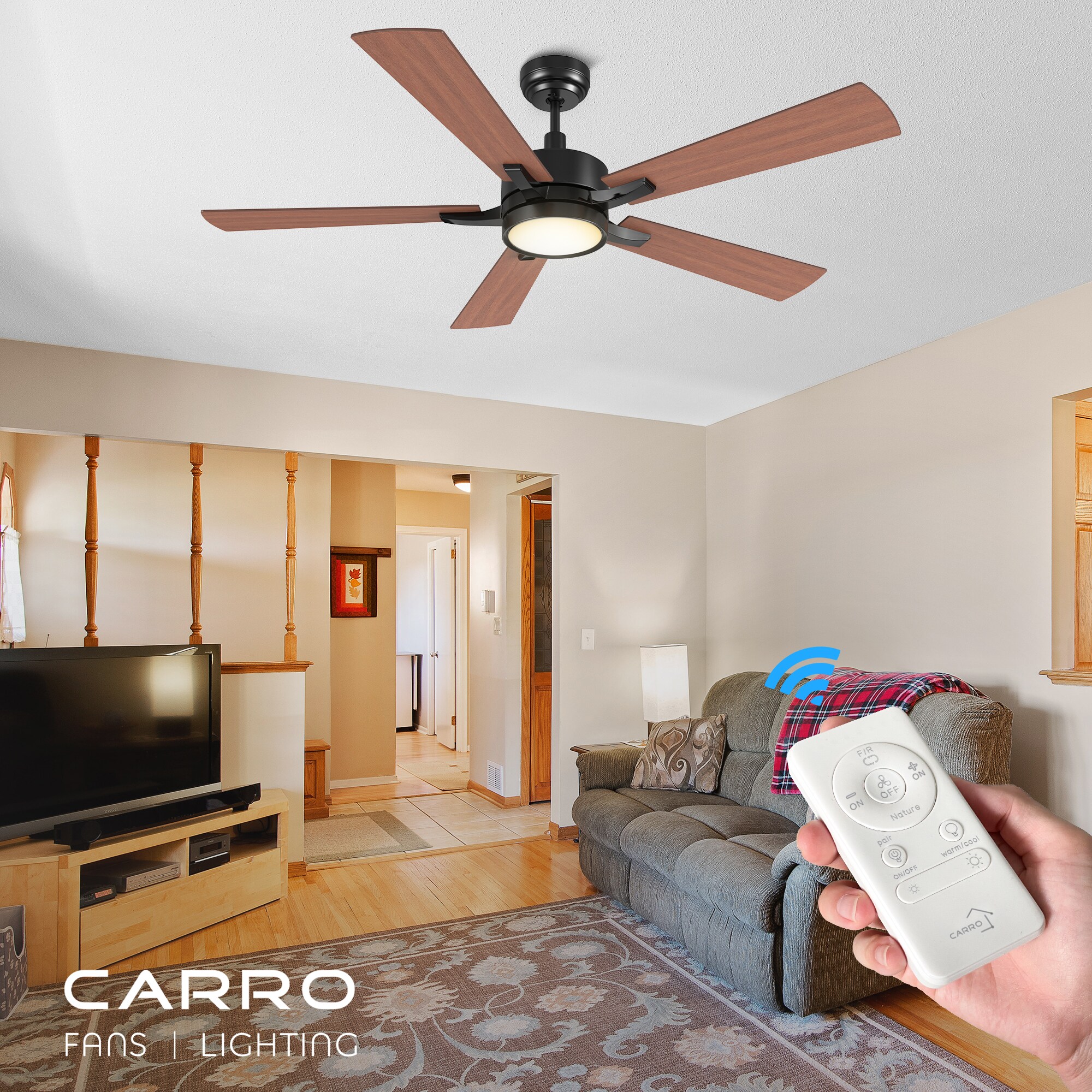 CARRO USA LCFR565E-L11-B3-1 Ceiling-Fans - View #2
