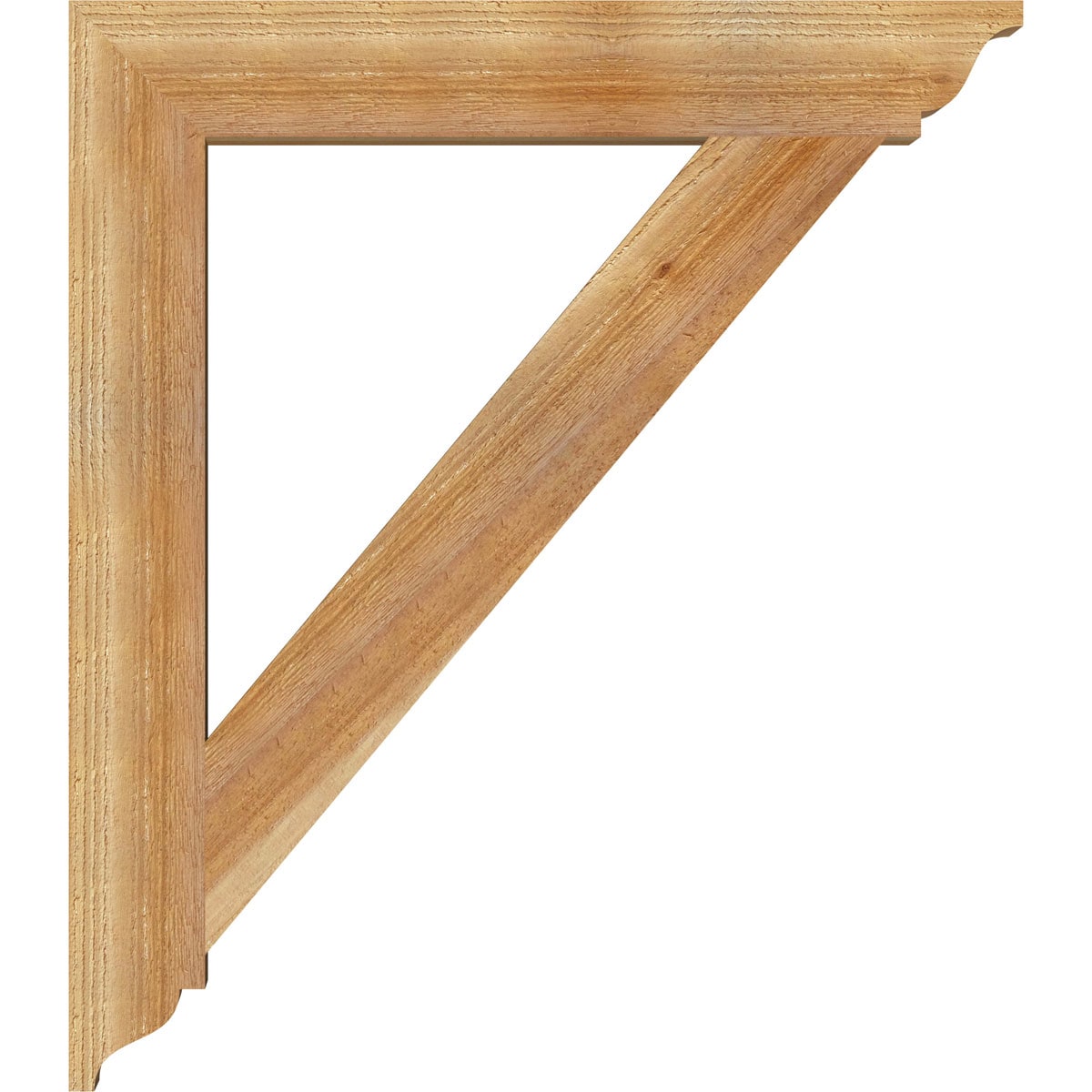Ekena Millwork BKT04X28X32TRA01RWR Exterior-Brackets-Braces - View #3