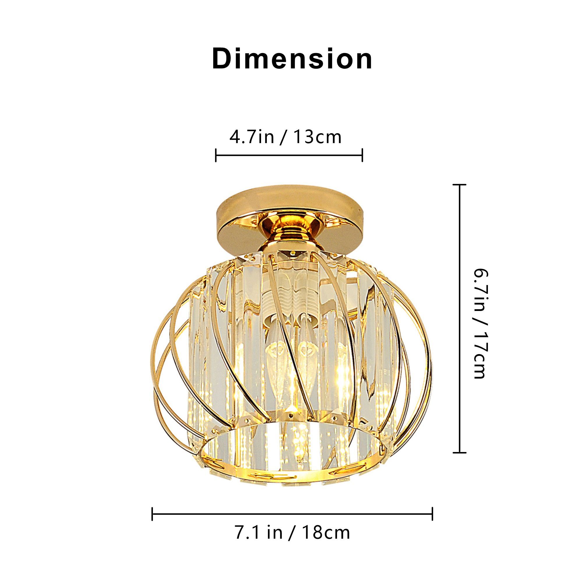 DORESshop LSC-ZM-BX01203AGD flushmounts - View #4