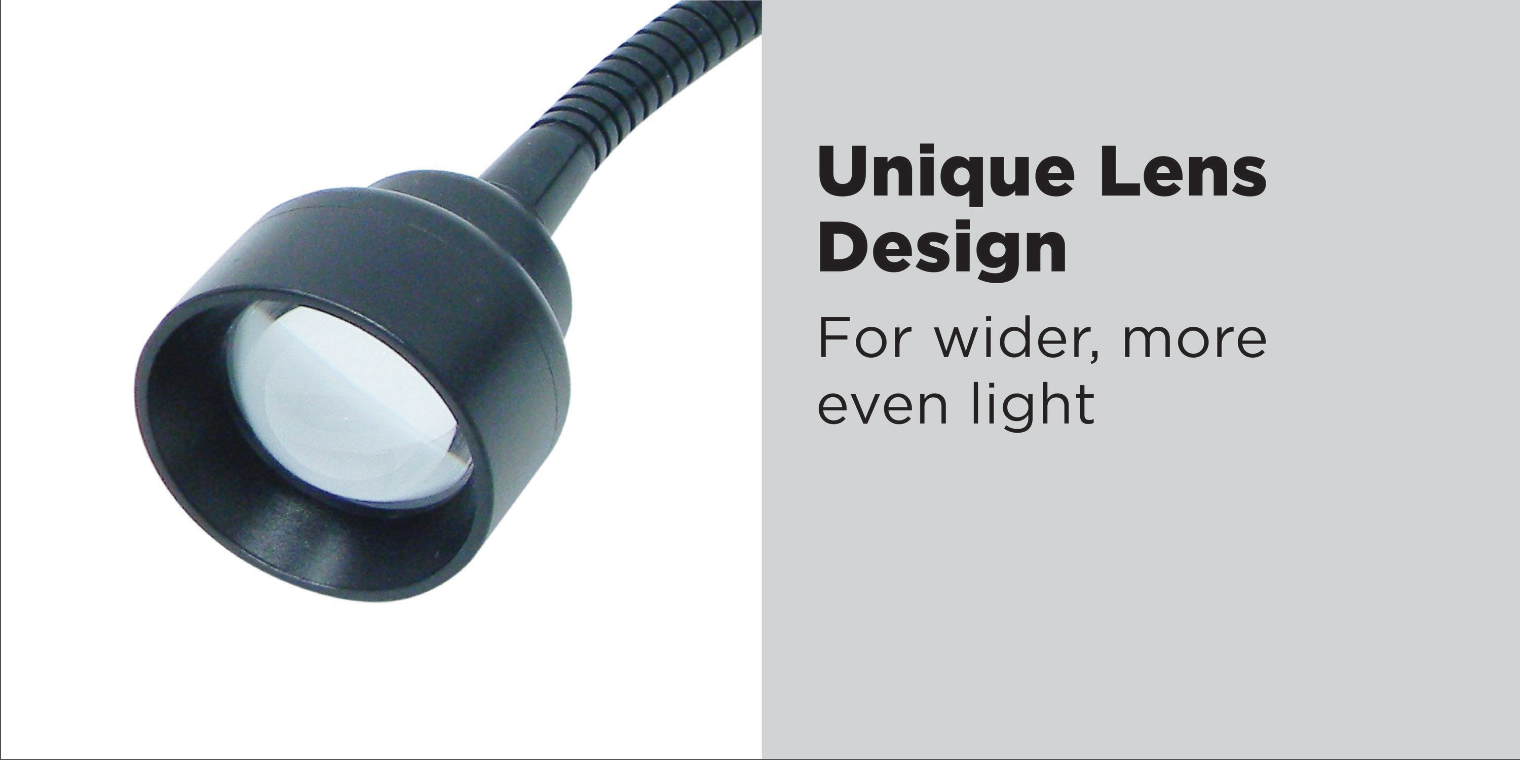 NextLED Black Flexible Gooseneck Magnetic Grill Light
