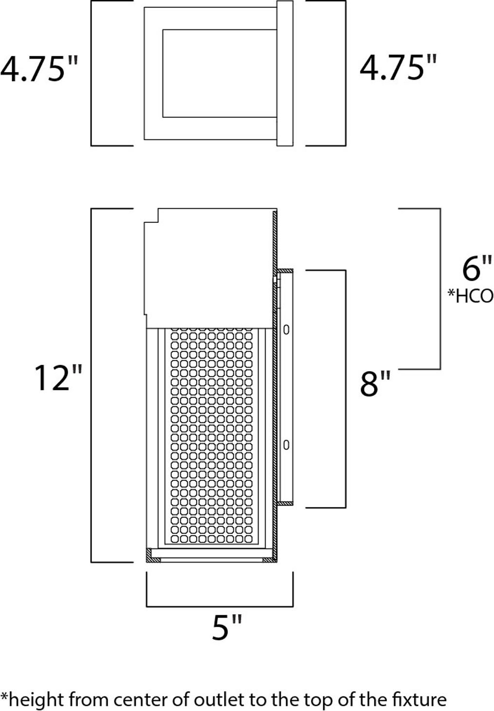 Maxim Lighting 53597GBZRG Outdoor-Wall-Lighting - View #5