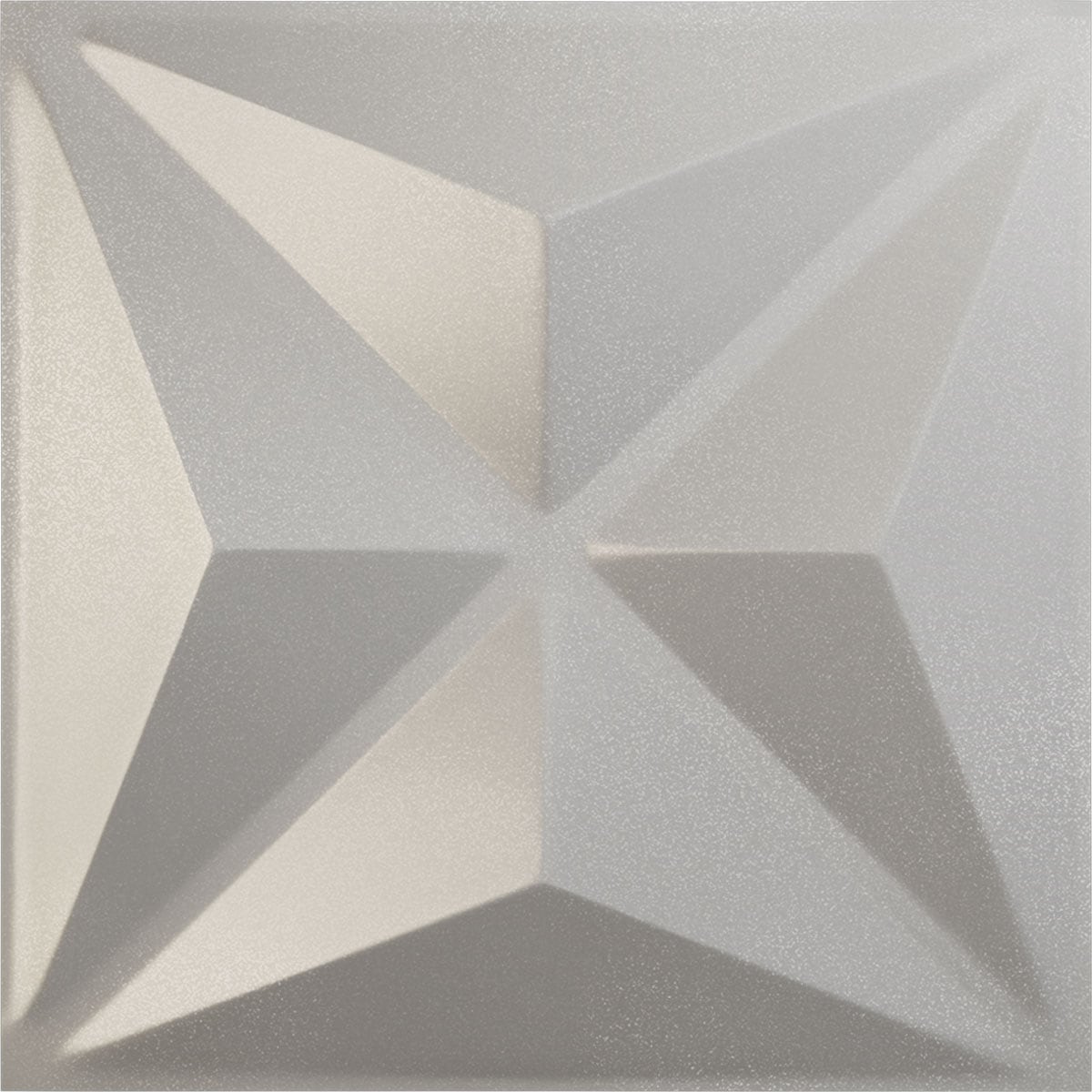 Ekena Millwork WP12X12KEASV-CASE-12 11-7/8-in x 11-7/8-in Embossed Paintable/Stainable Silver PVC Wall Panel ( 12 -Pack, Covers 11.76-sq ft )