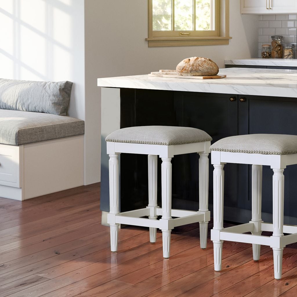 New Ridge Home Goods NR1108FU-012AW stools - View #4